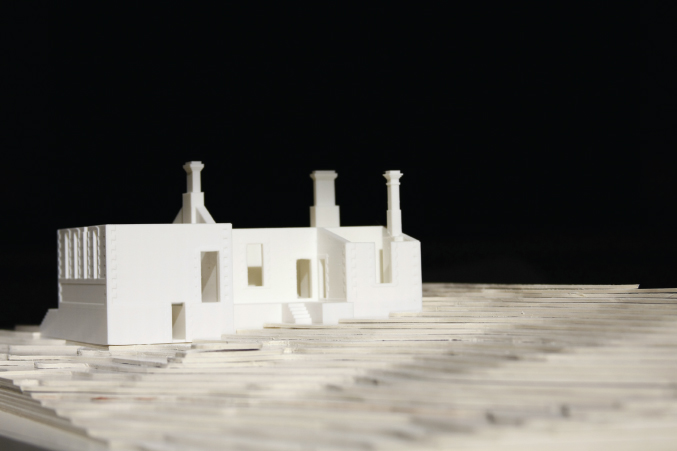 A residential project is modelled for analysis