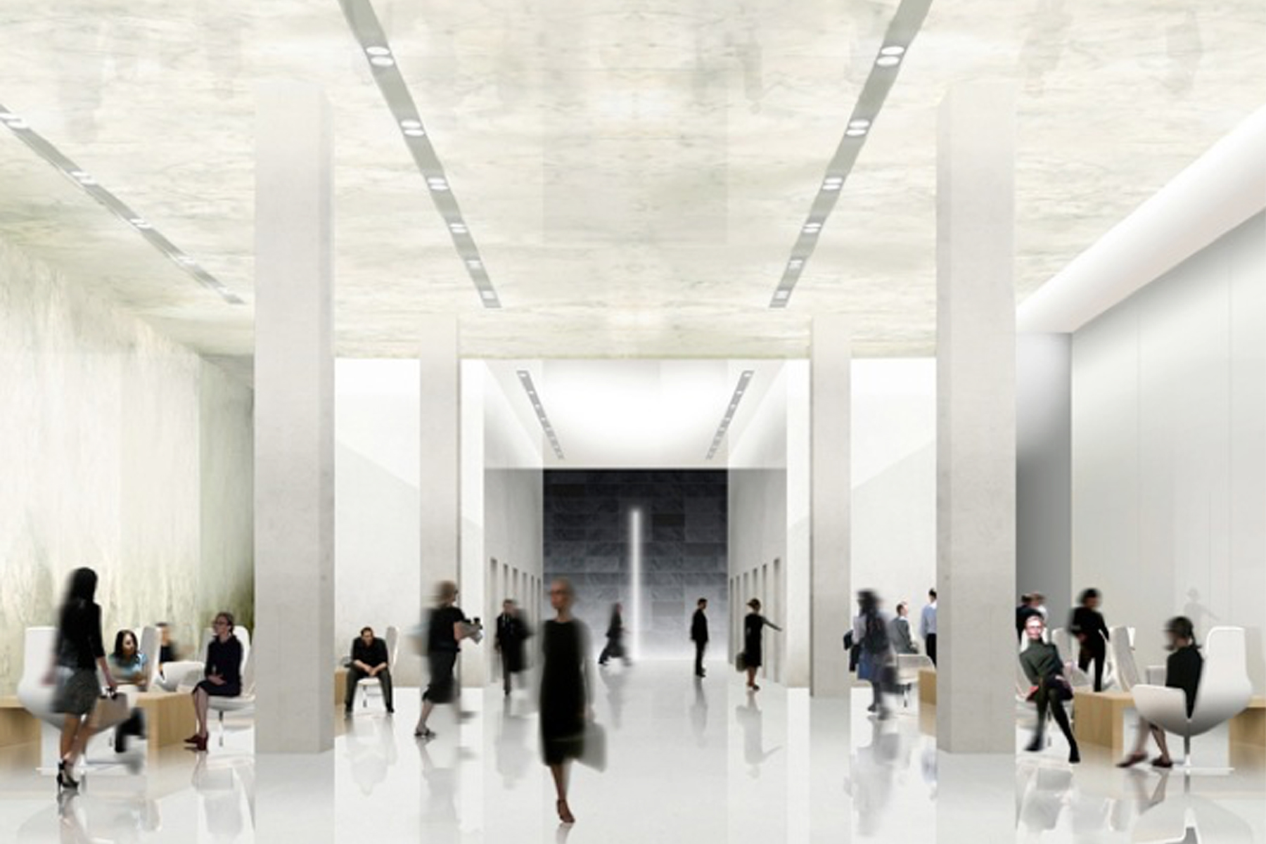 A separate business entry (the other being for cafes) communicated a smart, international design language