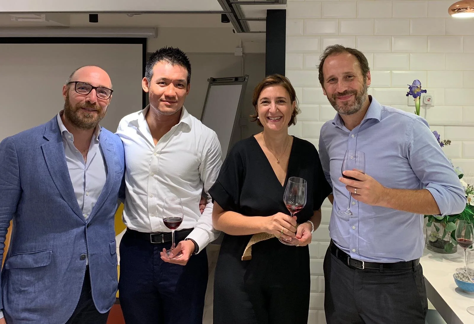 Tasting Burgundy in good company !