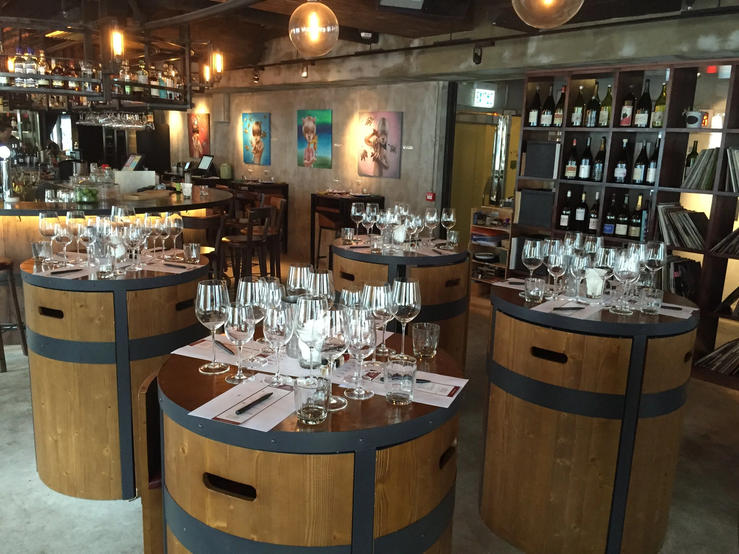 After-Work Team Building Wine Tasting Event - June 2016