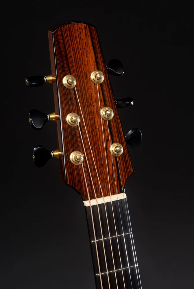 Headstock-Gotoh tuning machines