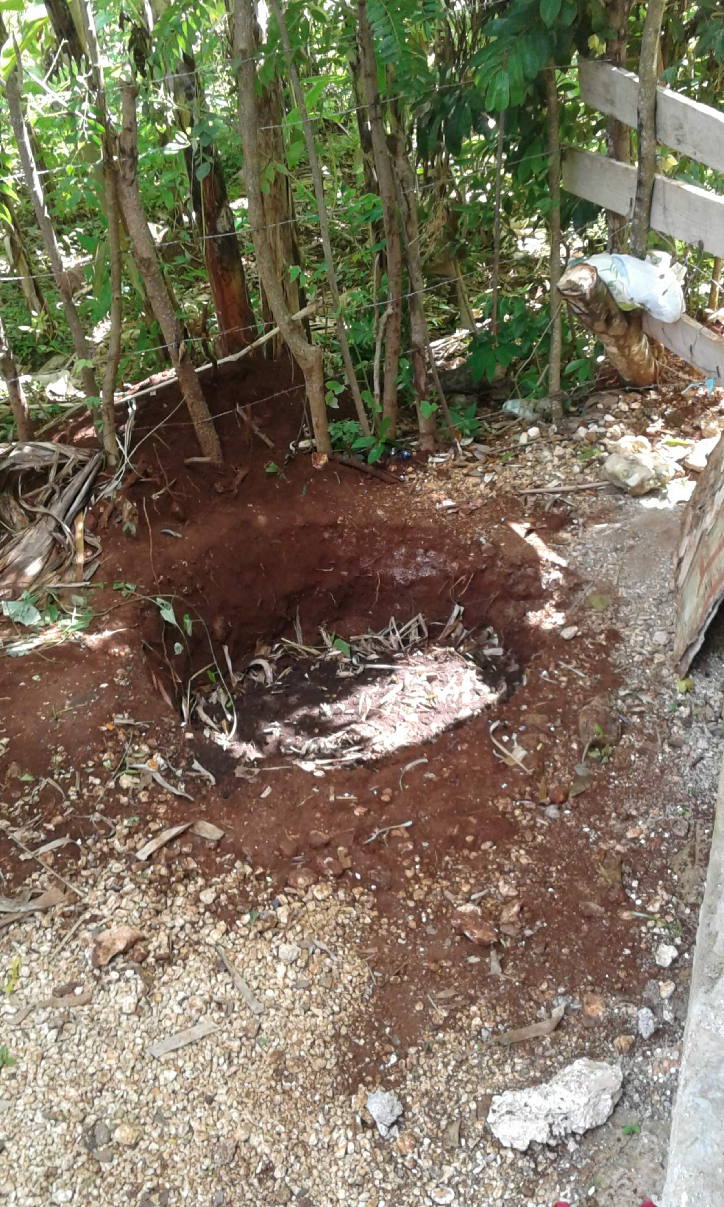 Making a Compost Hole