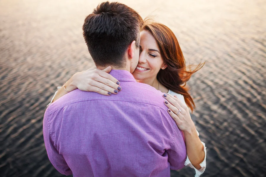 best of boston engagement photo - couple on the esplanade - engagement photography boston - winning photo