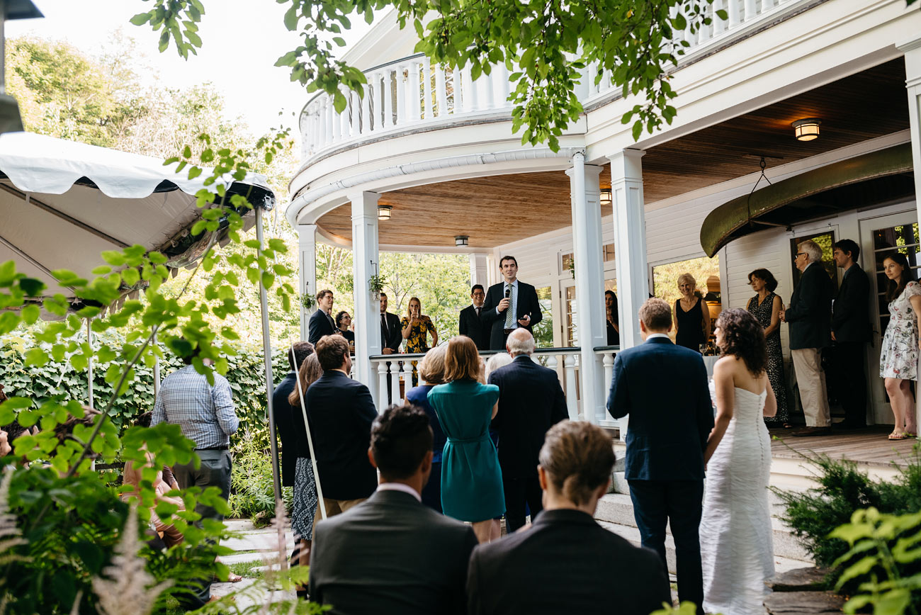 the pitcher inn wedding venue space and inspiration, during cocktail hour