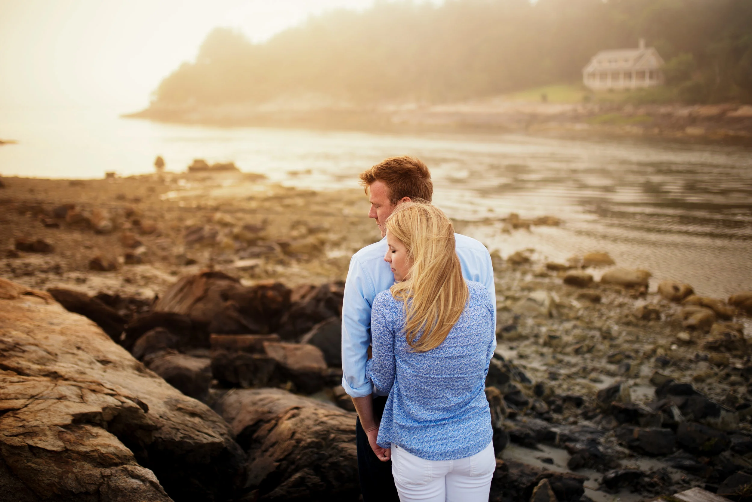 Beautiful new England outdoor engagement session locaitons