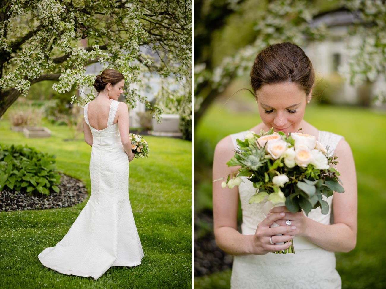 lovely bridal portraits and wedding inspiration in scituate