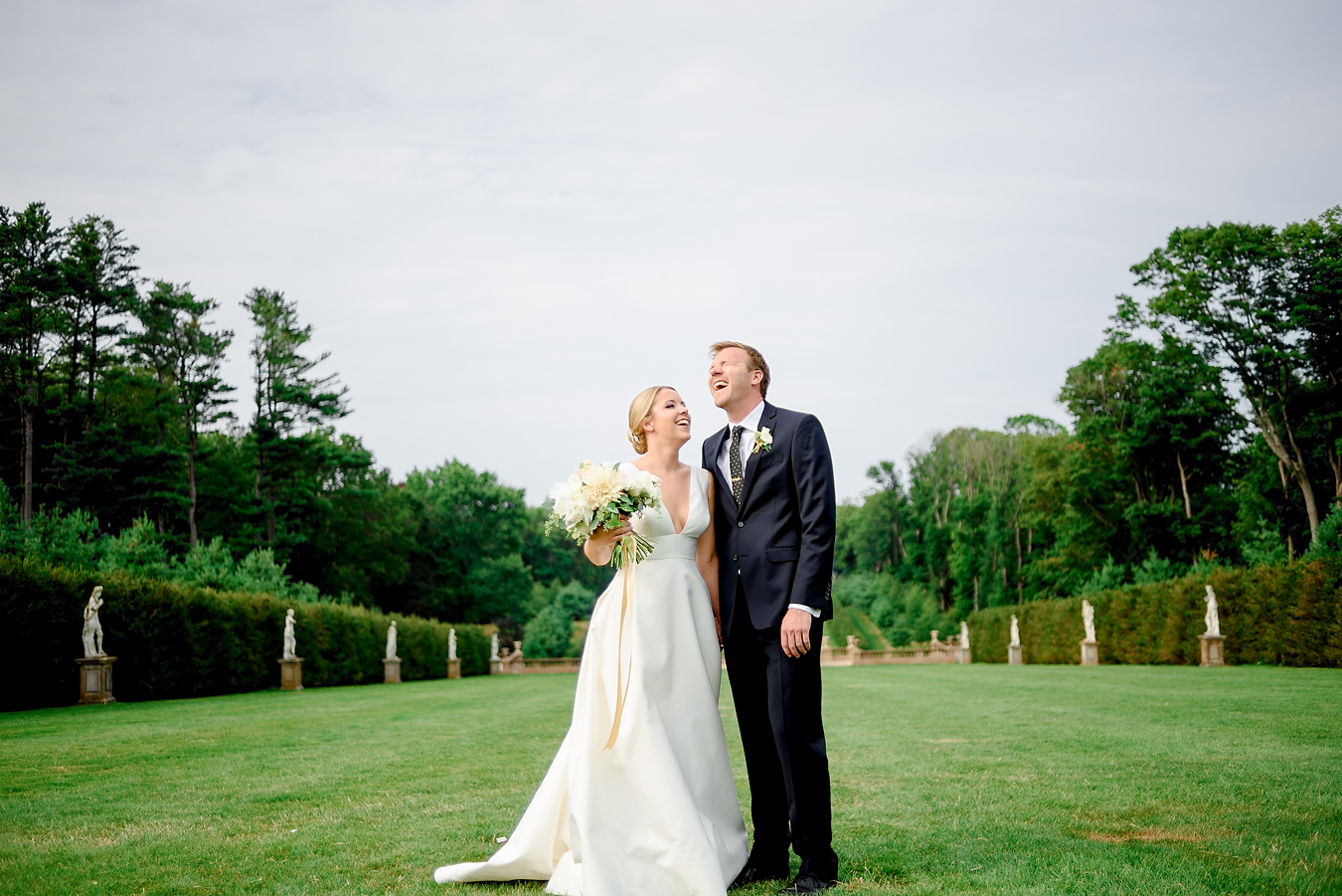 Castle Hill Crane Estate wedding in Ipswich, Mass. 