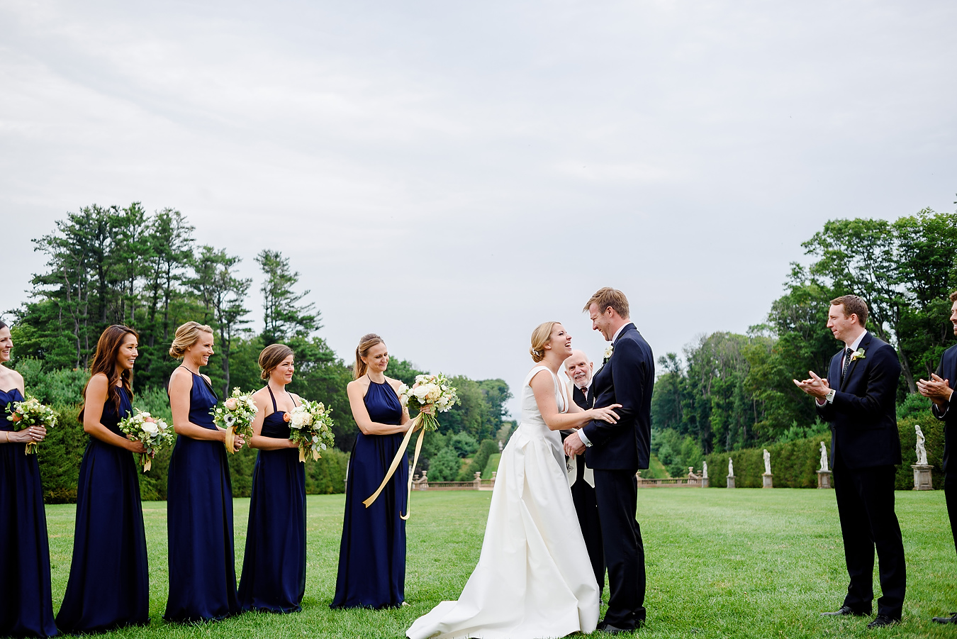 Castle Hill Crane Estate wedding in Ipswich, Mass. 