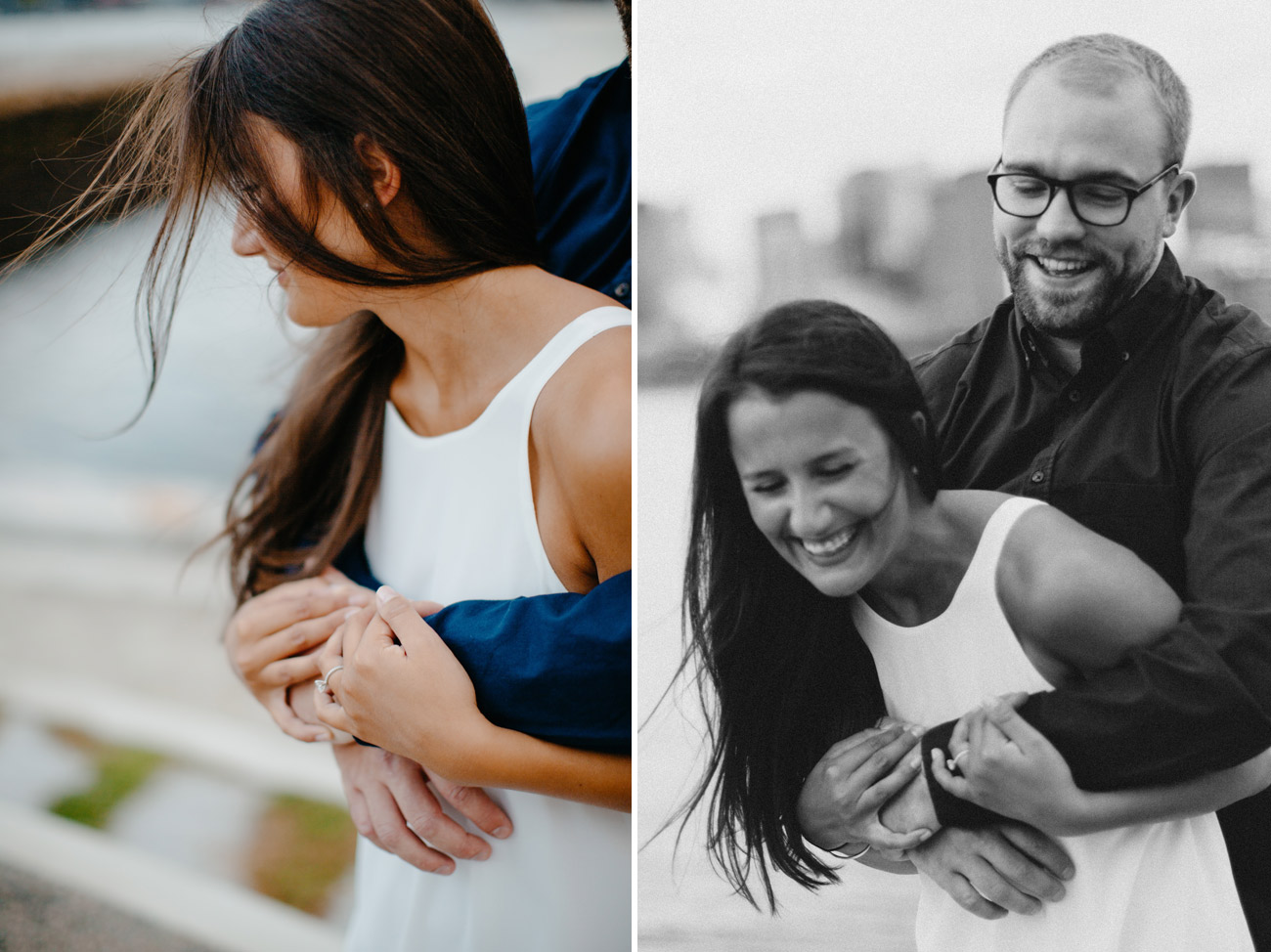 East boston lifestyle engagement photos