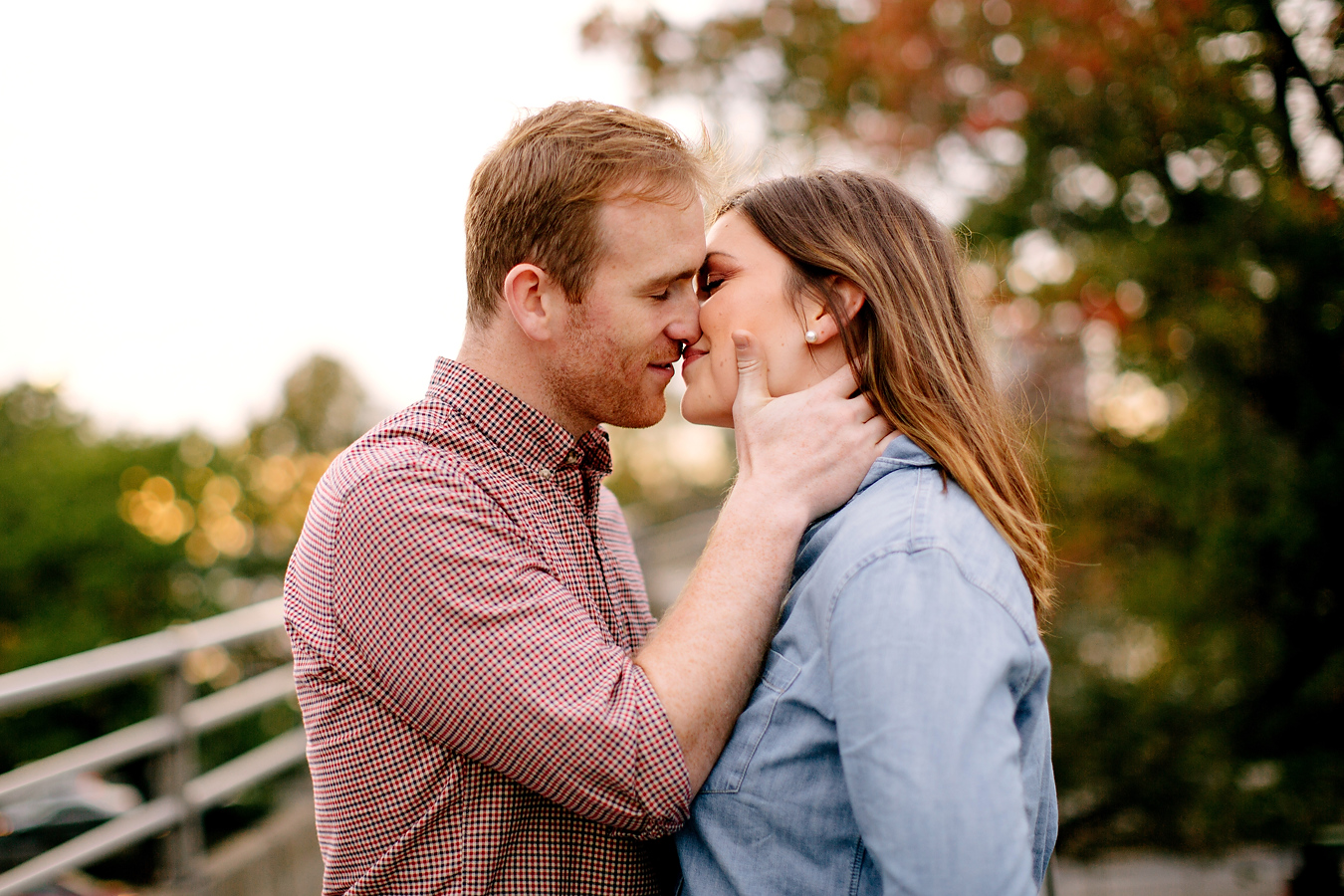 lifestyle photo of a boston engagement session on the charles river