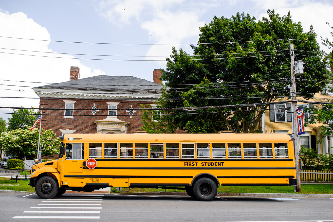 new england school bus rentals for weddings in new hampshire
