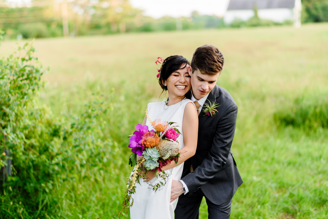 outdoor mountains of new hampshire wedding poses and portraits