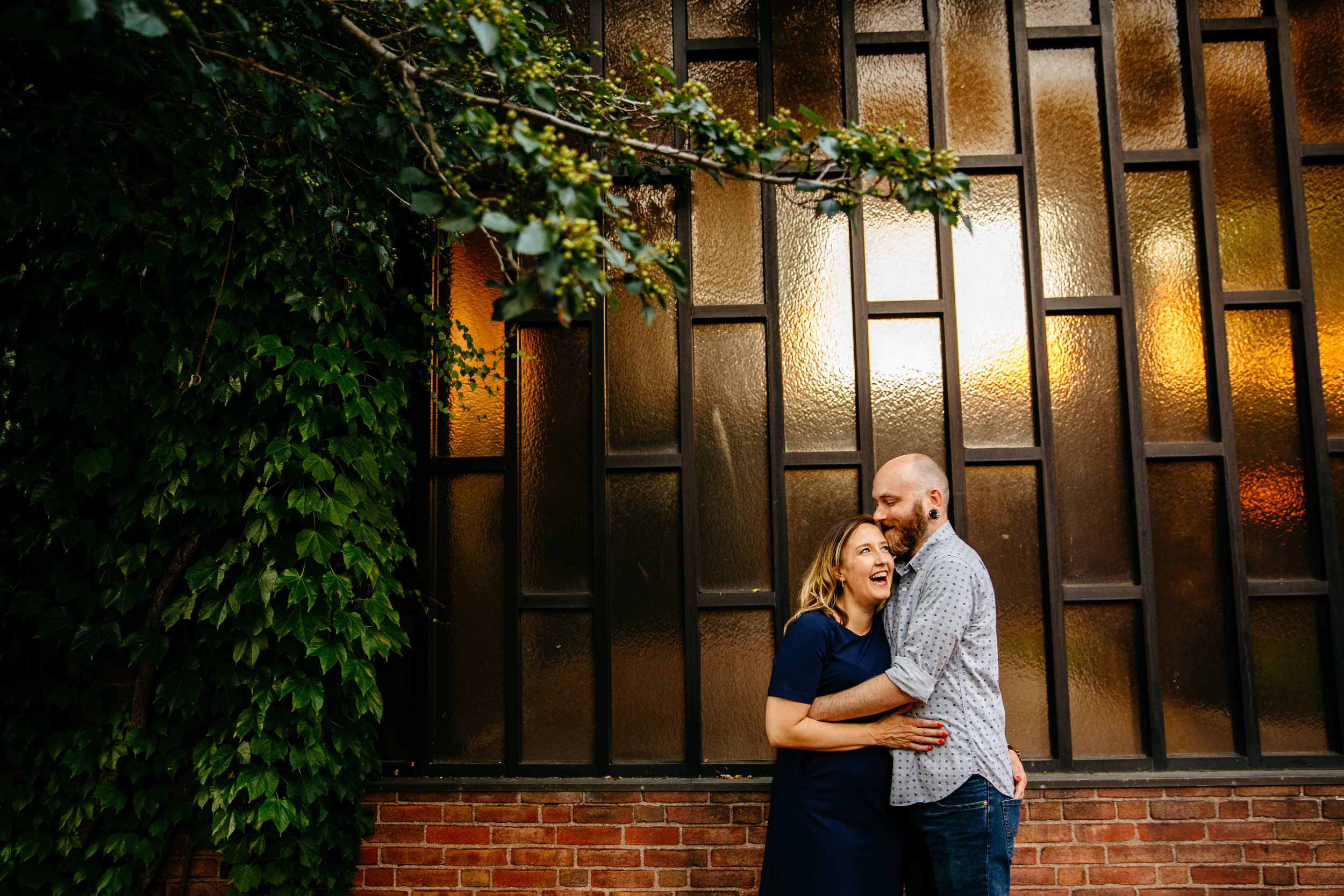  backbay engagement photos during sunset 