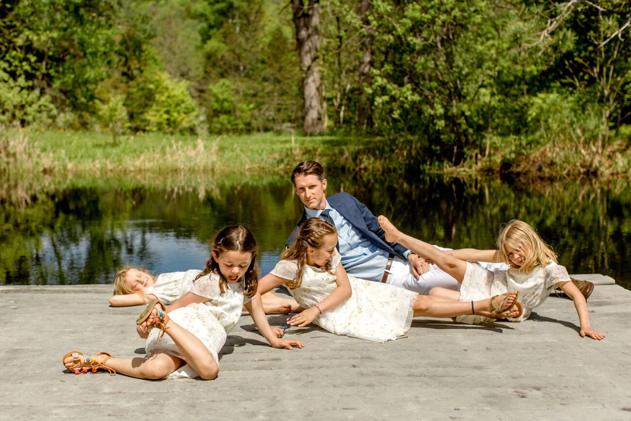 Malcolm &amp; Kate's Intimate Backyard Wedding in Vermont