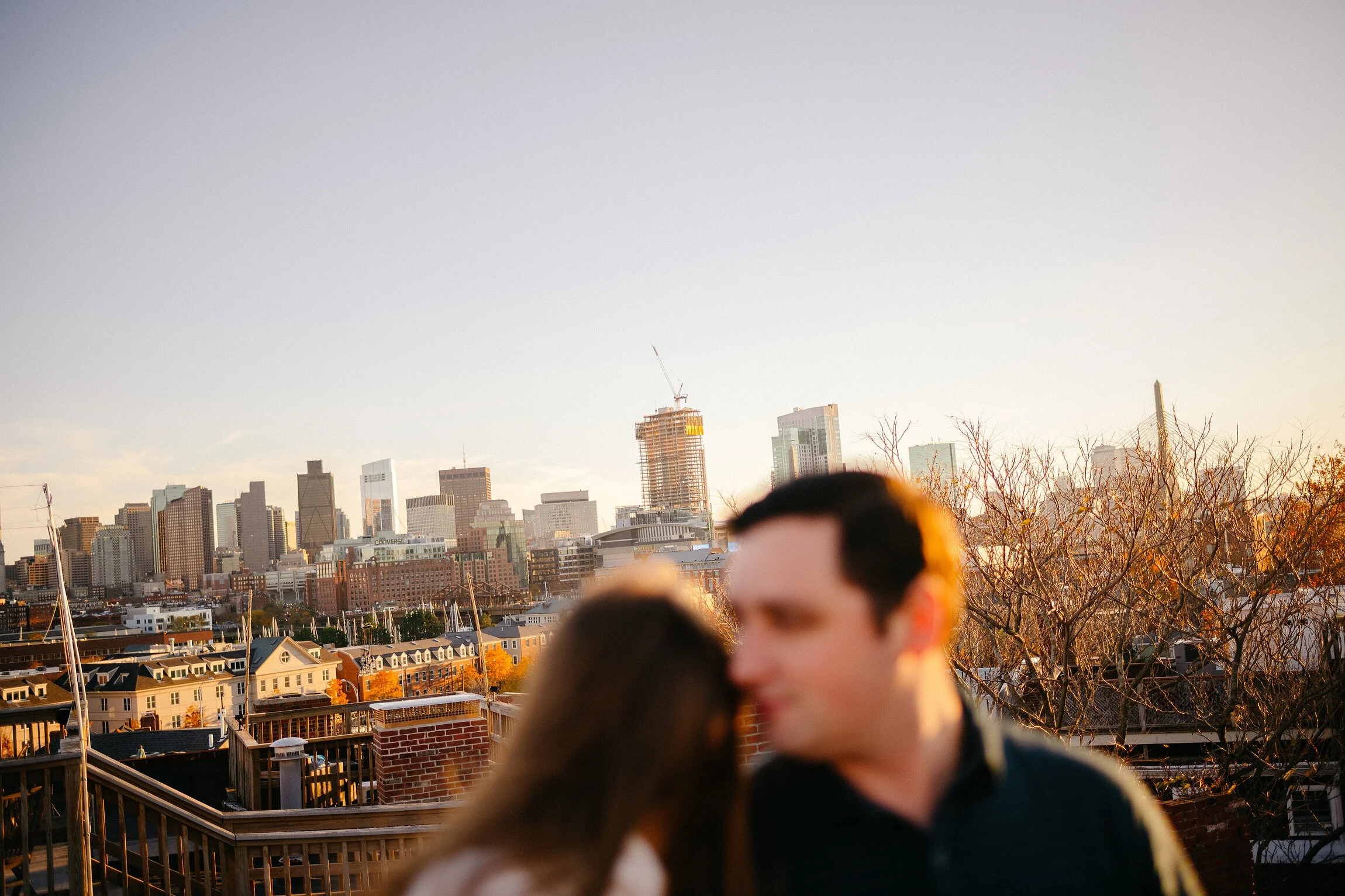 Caitlin &amp; Bruce's Engagement Photos in Charlestown, MA