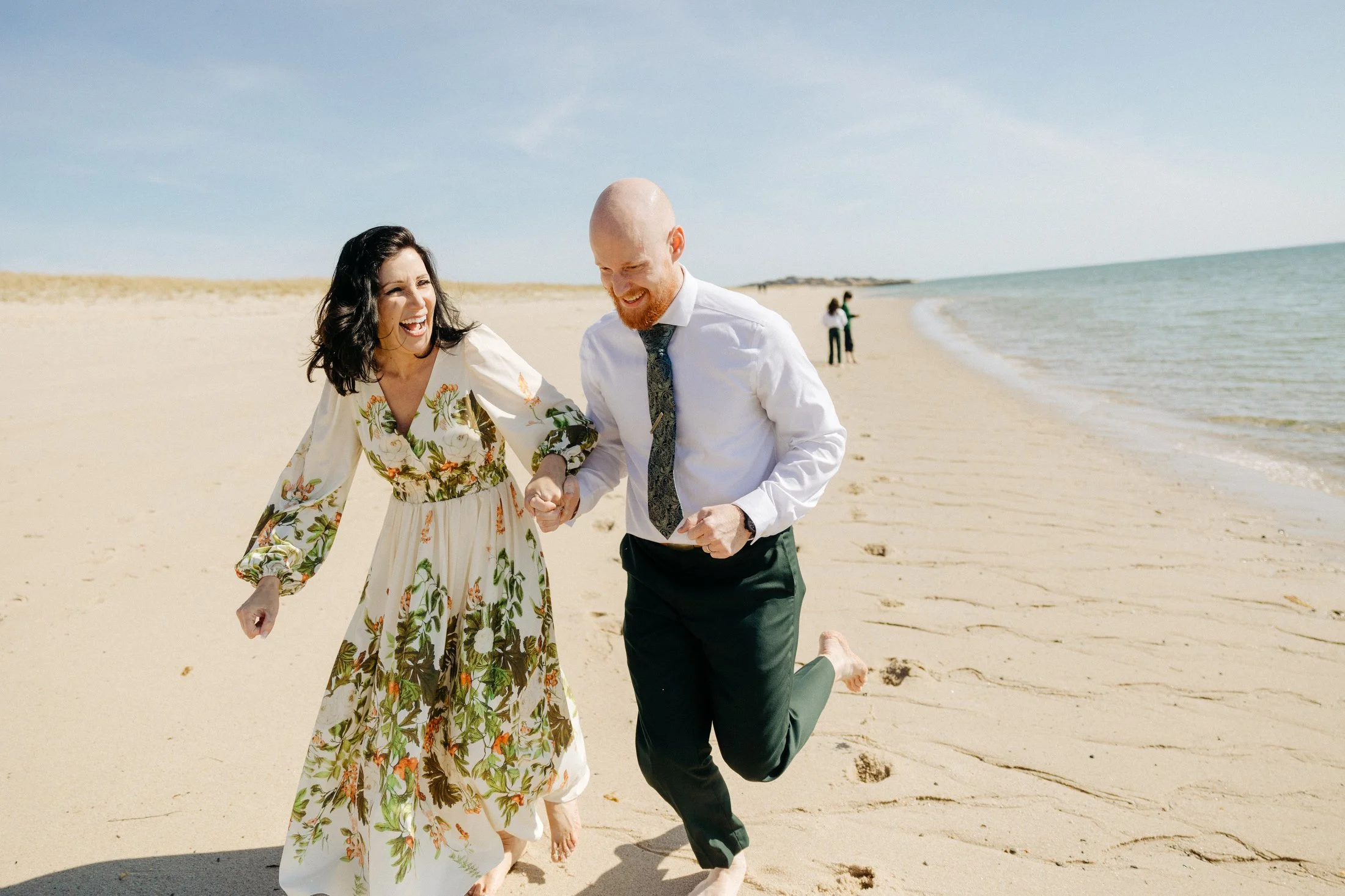 Truro Town Hall Elopement with Corn Hill Beach Portraits