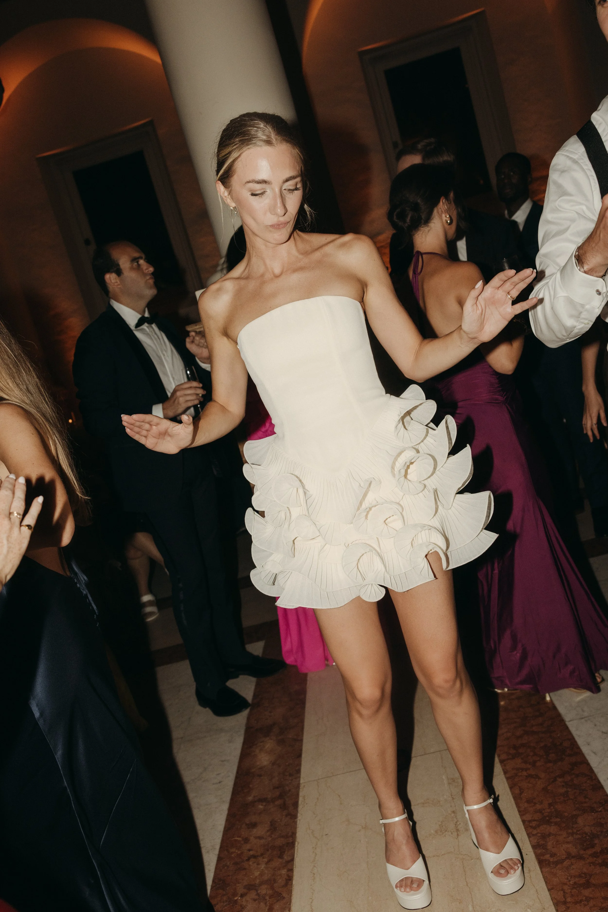 Boston Public Library Wedding - Captured by Editorial wedding photographer, Mikhail Glabets Weddings 2025