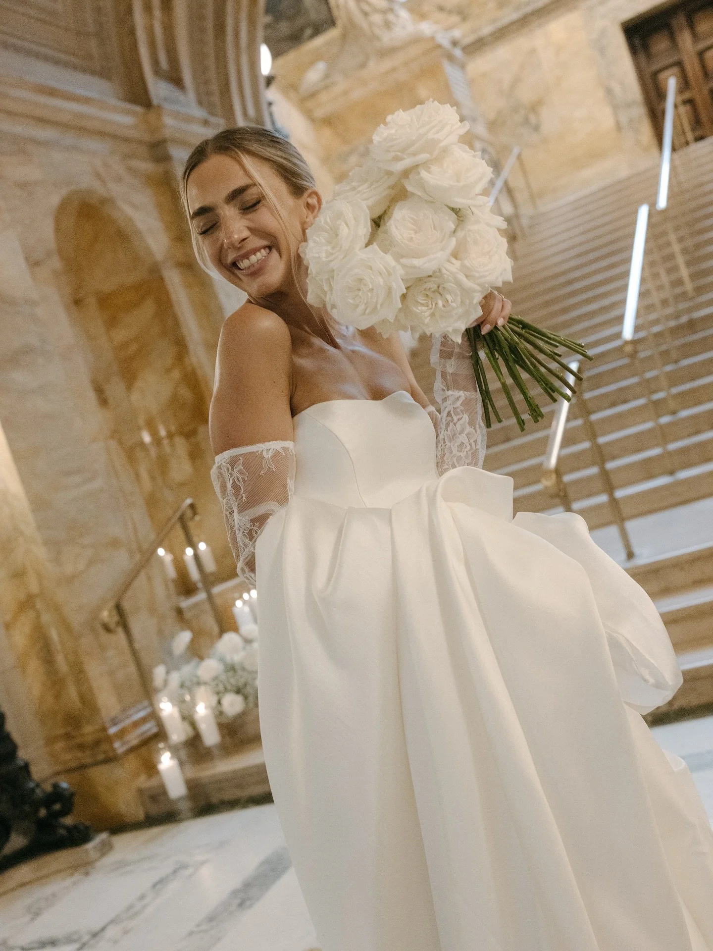 More Annie and Sam

Planning &amp; Design: @anintimateevent
Venue: @bplboston
Flowers: @mjpfloral
Hair: @ashley.jadehair
Makeup: @makeup.by.celena 
Band: @legendsofsummerband
Cake: @thecateredaffair
Video: @hanscoopfilms
Catering: @thecateredaffair
U
