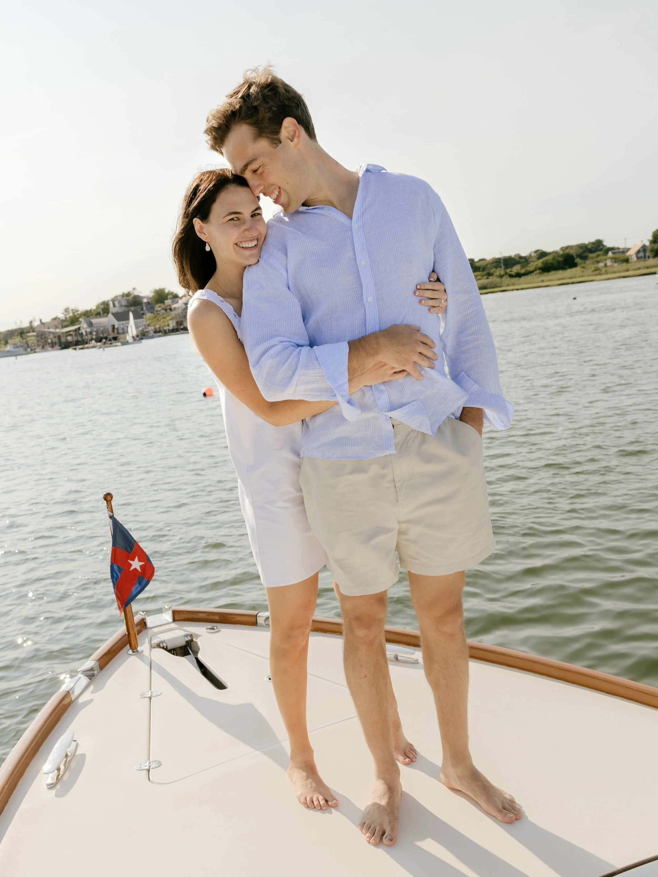 A little boat ride and a little welcome dinner makes for a better weekend. Kate &amp; Josh

Planning &amp; Design by @katemurtaugh