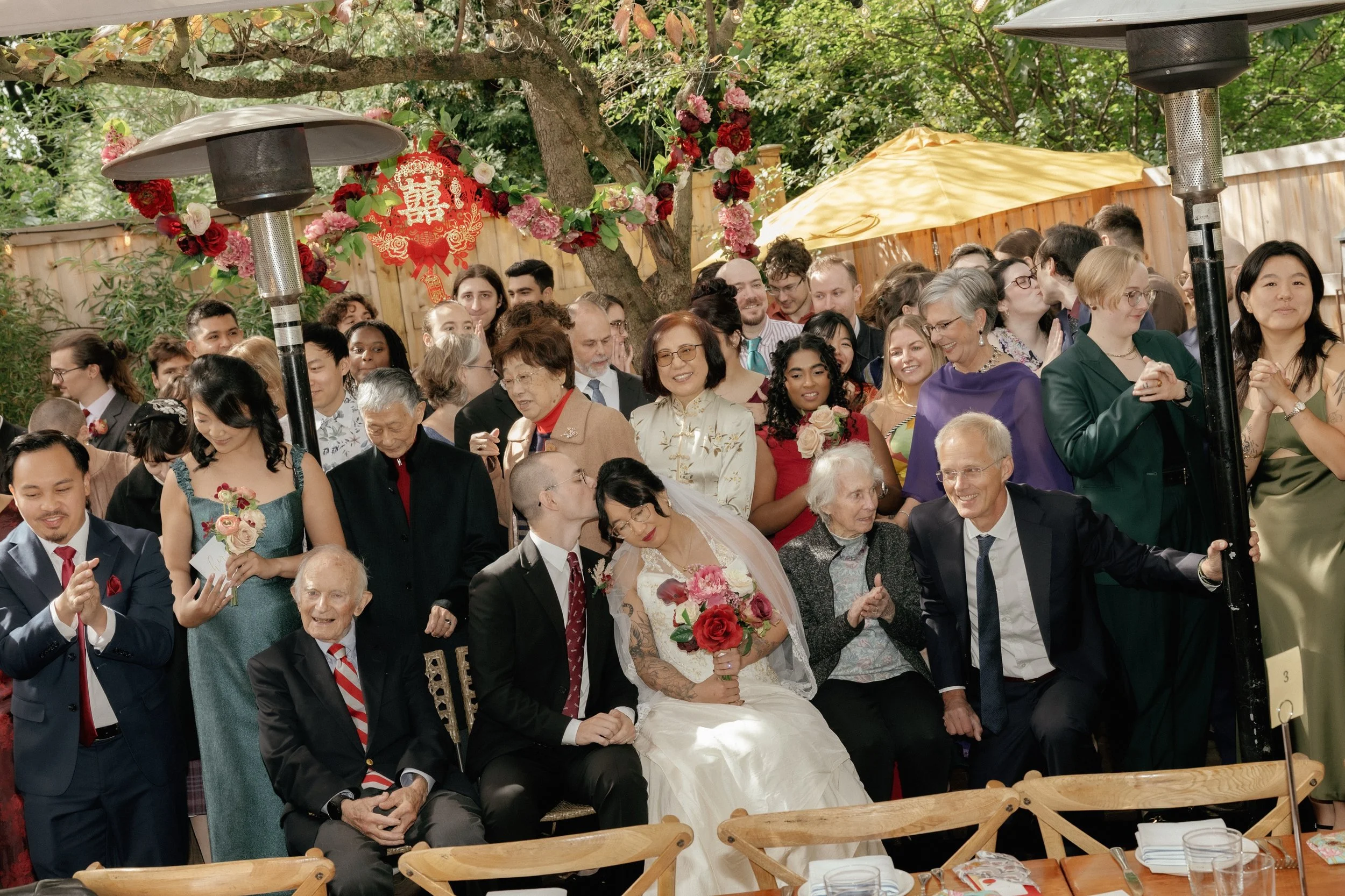 Faye &amp;  Lincoln married at Oleana