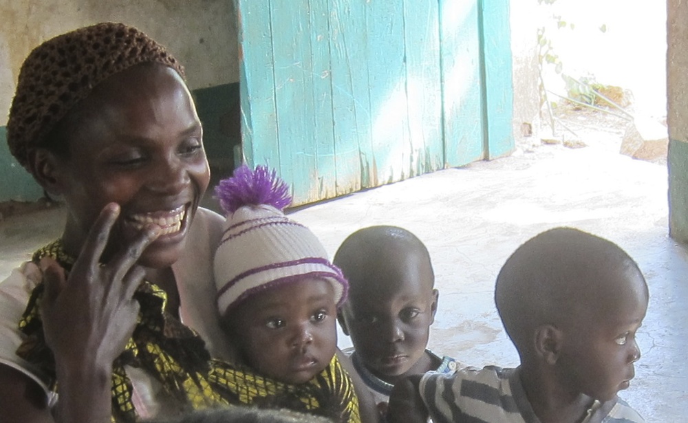 Gorgeous mom and her family, Shirati, Tanzania