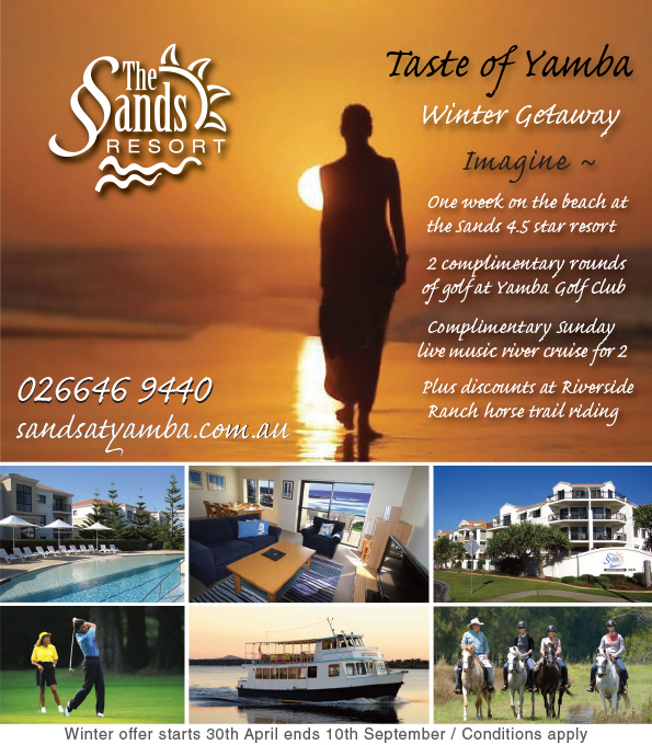 The Sands Resort Newspaper Ad