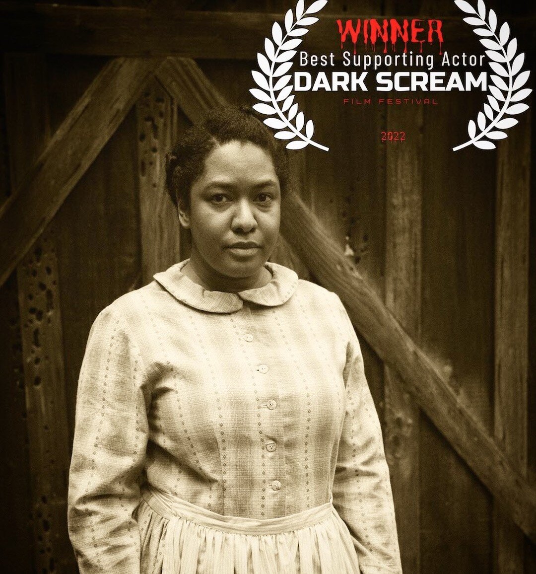 Congrats to @arionlynow for winning Best Supporting Actor this past Halloween at our third international film festival selection- Dark Scream in Punjab, India. #thedevilinbitterwoods #filmfestivallife
