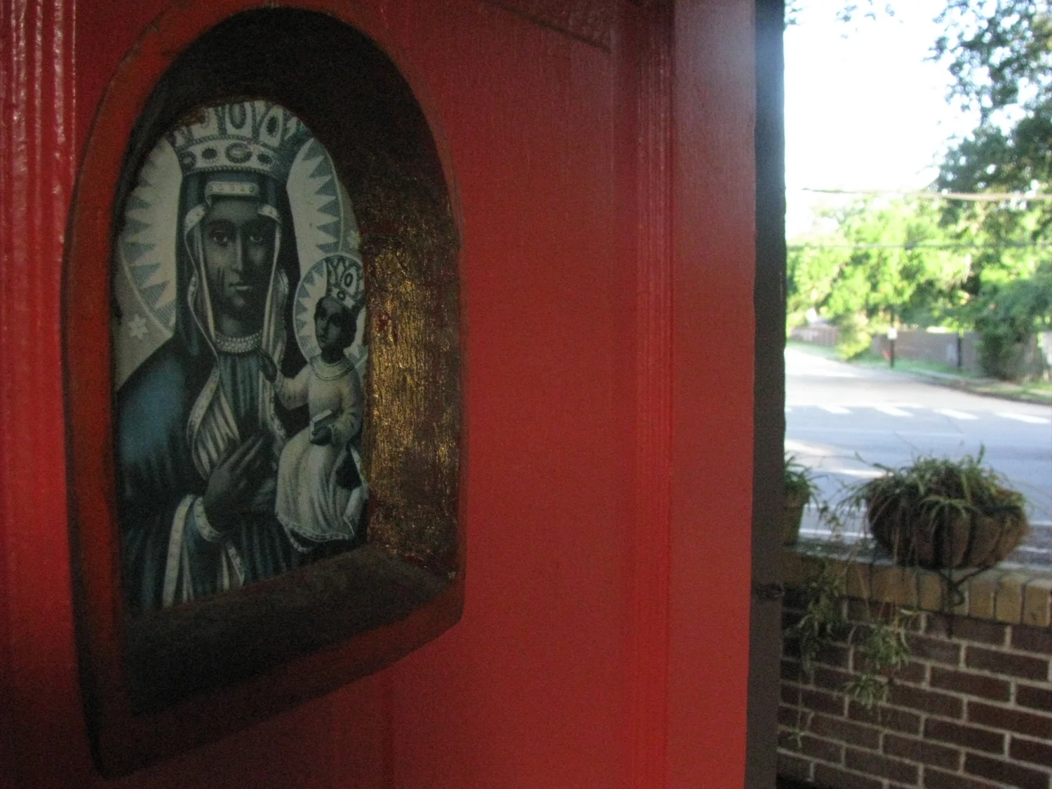 friends' front door, new orleans