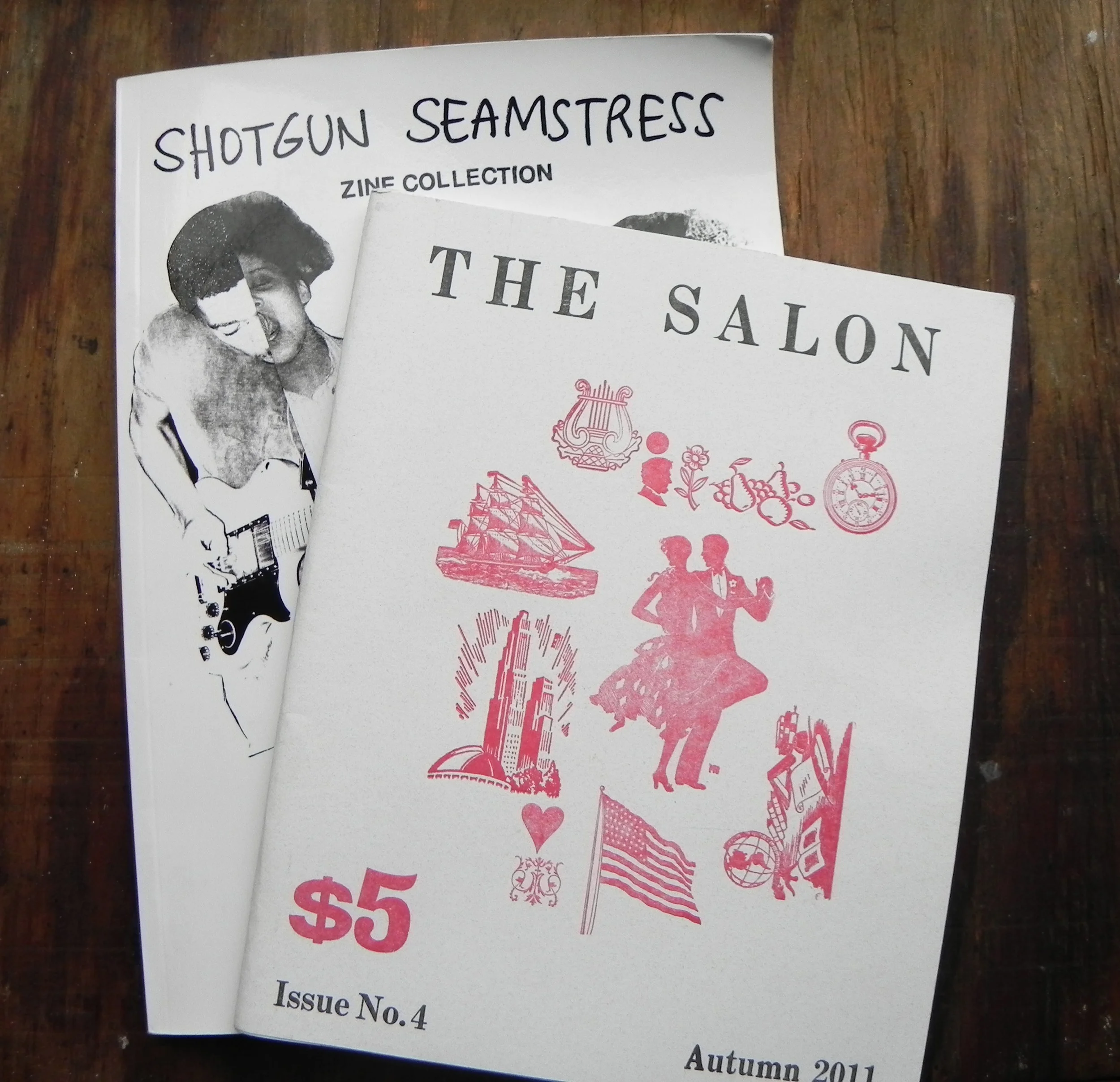 zines procured from the new orleans book fair