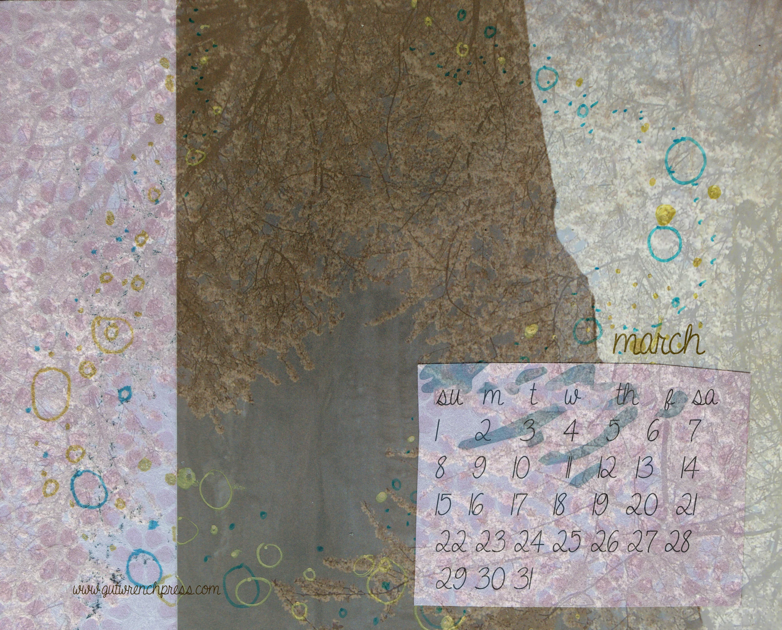 It's March! Click image to set as your desktop!