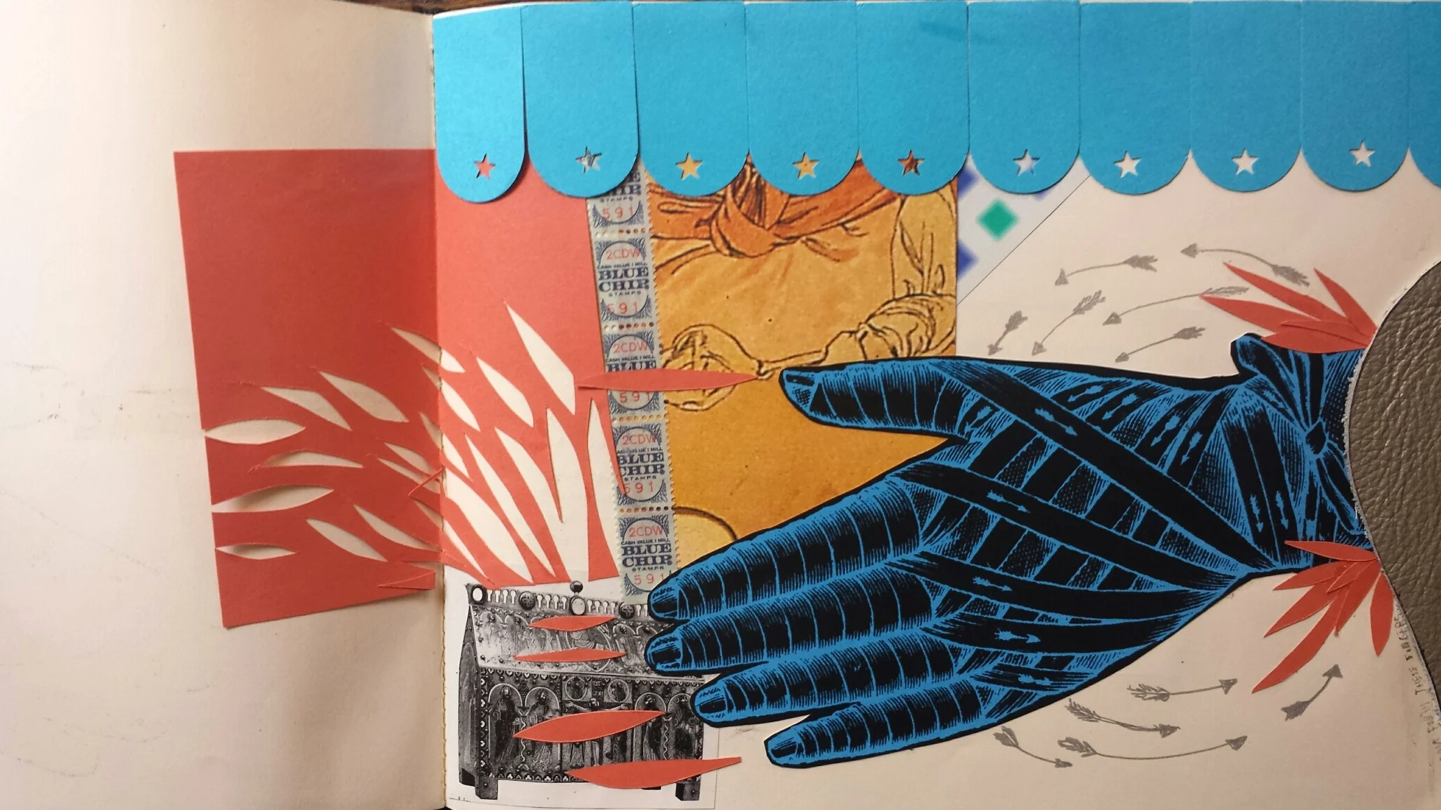 the original collage from materials provided by rani goel