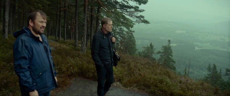 Gavagai is an extraordinary and memorable film; its strong and clear emotional refinement arises from a rare force of imagination, a rare power of observation, a rare cinematic sense to fuse them, and a rare skill to realize them together." – Richard Brody, The New Yorker German businessman Carsten Neuer travels to Norway to finish the impossible translation of some Norwegian poems by Tarjei Vesaas into Chinese, a project of his late wife. He hires Niko, a down-on-his-luck tour guide, to drive him to the poet’s home and places of inspiration to stimulate his own translation. On the road, the ghost of Carsten’s wife appears to him, while Niko struggles with the sudden consequences of his girlfriend’s pregnancy. On this journey, two very different men come to realize the transforming power of love, the limits of language, and the human need for friendship. Tarjei Vesaas is generally considered to be one of Norway's greatest writers and perhaps its most important since WWII. Lichtbogen obtained the rights to use Vesaas’ work in the film from his estate and from his publishers, Gyldendal Norsk Forlag AG. The fourth feature from Rob Tregenza, the film was shot entirely in Telemark, Norway on 35mm, composed of only 21 scenes and 23 shots. It stars Andreas Lust (from the Golden Bear-nominated film Der Räuber , The King's Choice , and the Oscar-nominated film Revanche ), Anni-Kristiina Juuso (from The Cuckoo and The Kautokeino Rebellion ), and Mikkel Gaup (from Tregenza’s Inside/Out and the Oscar-nominated films Pathfinder and Breaking The Waves ). The film also features sound editing from Gisle Tveito ( Oslo, August 31st and Force Majeure ) and an original score from Cascade Duo. In theaters August 3rd, 2018 Limited For North American booking information, contact Shadow Distribution at 207-872-5111 or shadow @ prexar.com .