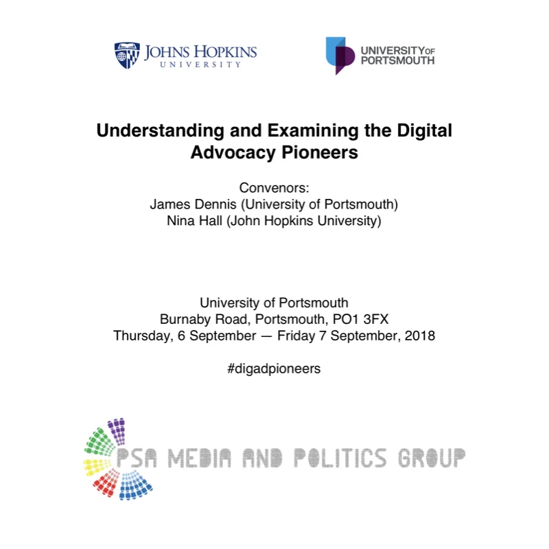 Workshop: Understanding and Examining the Digital Pioneers