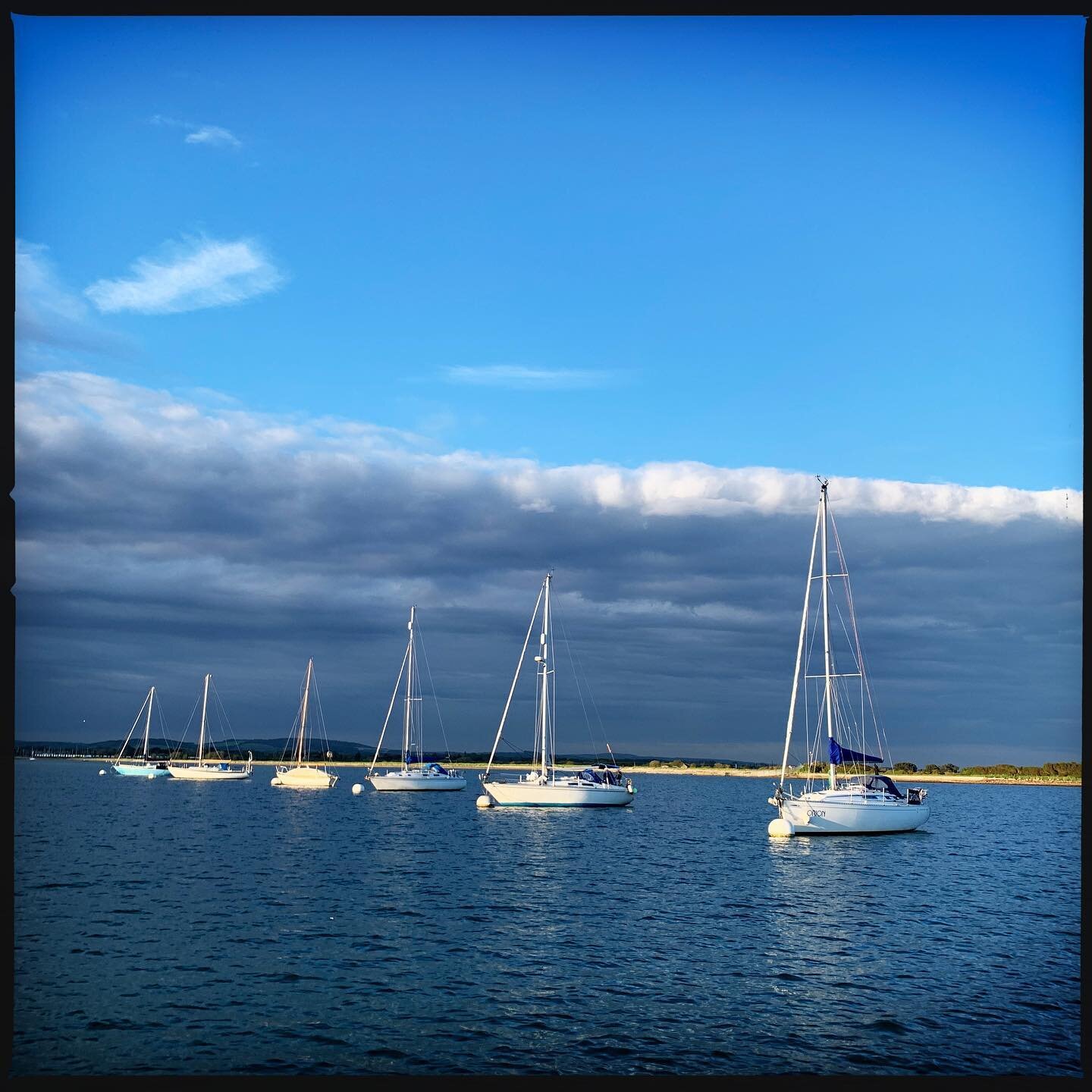 Clouds from &lsquo;Close Encounters&rsquo; tonight #j92 #chichesterharbour #emsworth #cloudscape