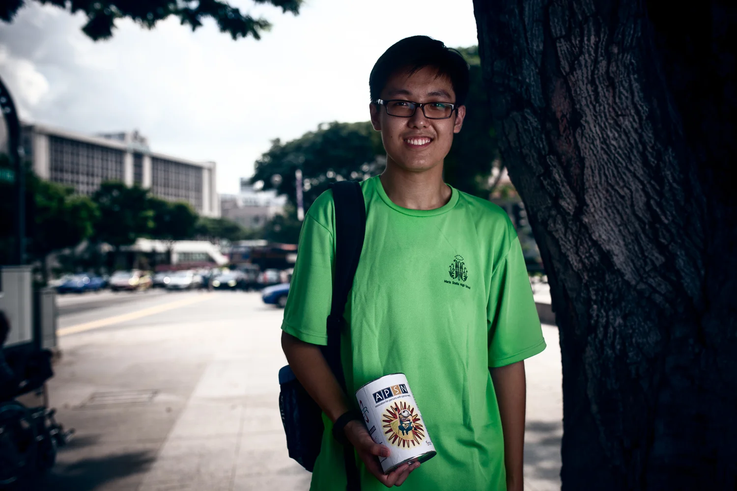 "Today is a Public Holiday for everyone and I see many kids spending their time with their families. But I am also thinking about the other kids who do not have the opportunity to spend time with their families due to their unfortunate circumstances in life. Which is why I decided to volunteer collect donations for a charity for disabled kids today while everyone else is having an off day. It gives me satisfaction and happiness knowing that I can make a difference in someone's lives, especially those that are underprivileged." - Changxiao