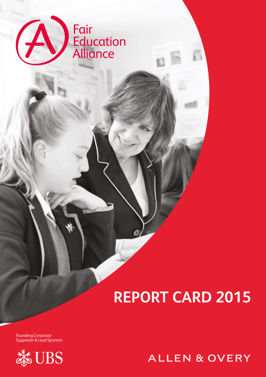 Report Card 2015