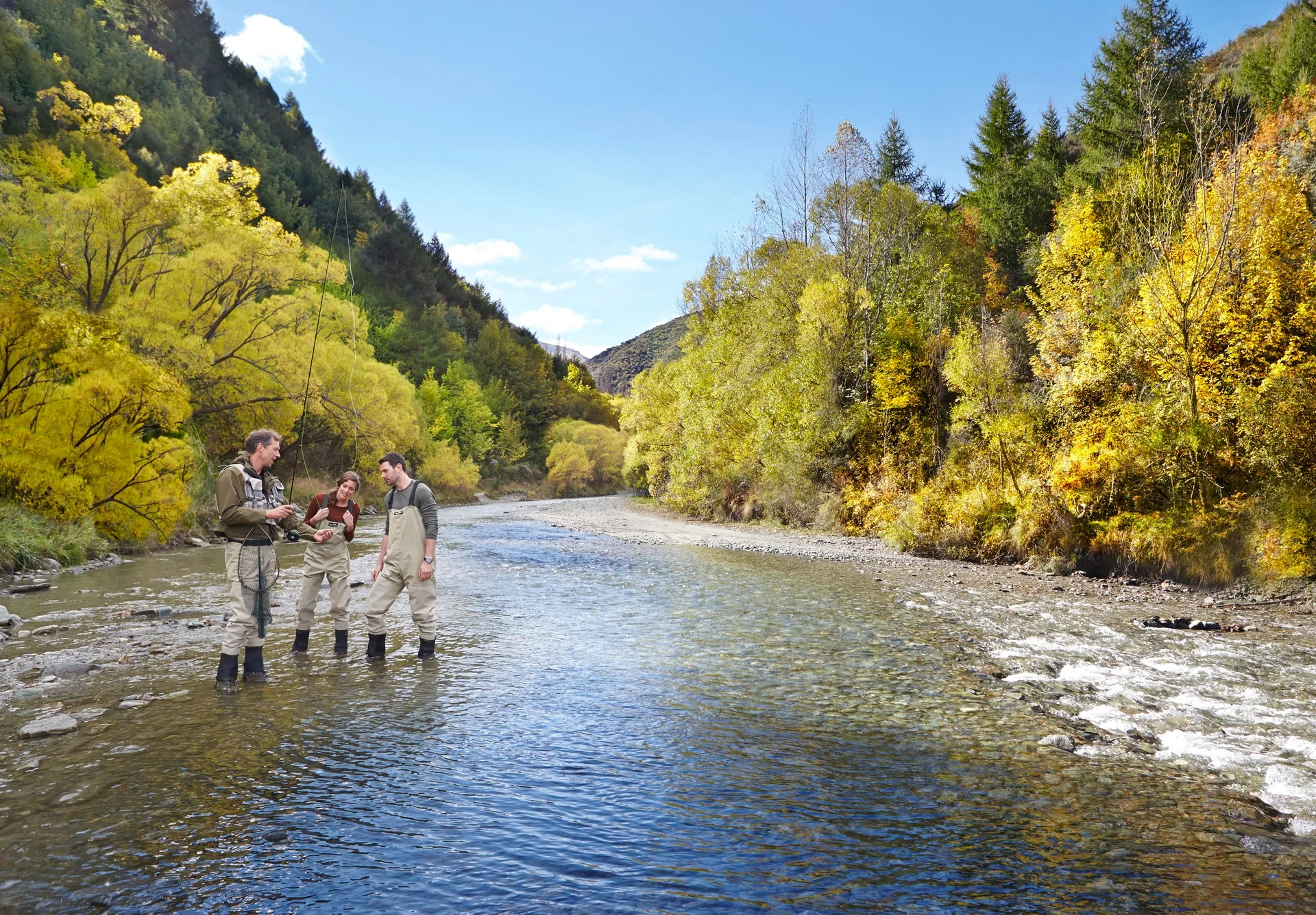 FLY FISHING WITH TREETOPS