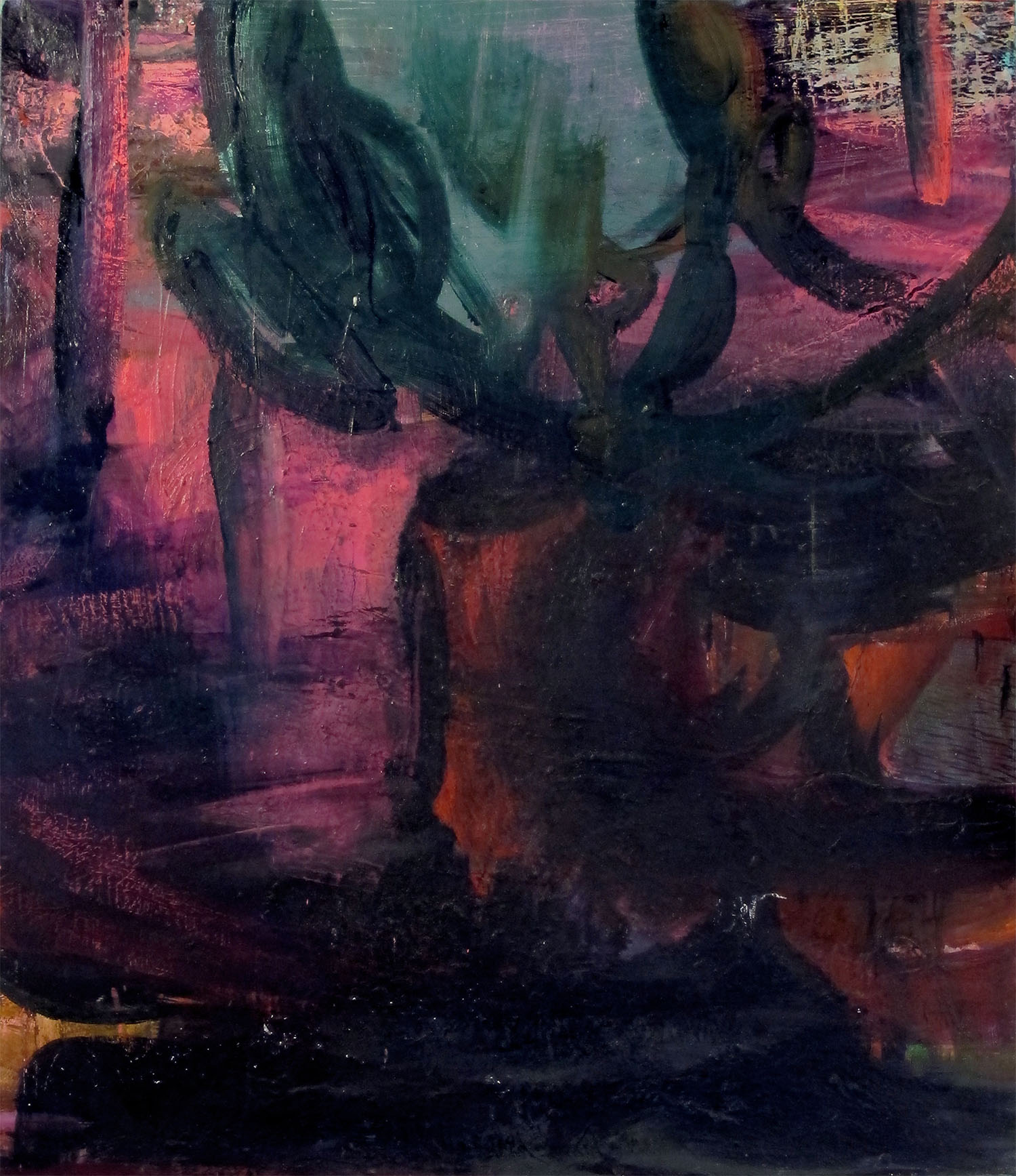 Oil on canvas. 160 x 150 cm