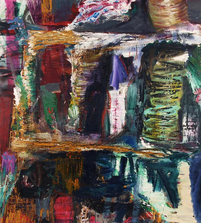 Oil on canvas. 180 x 160 cm
