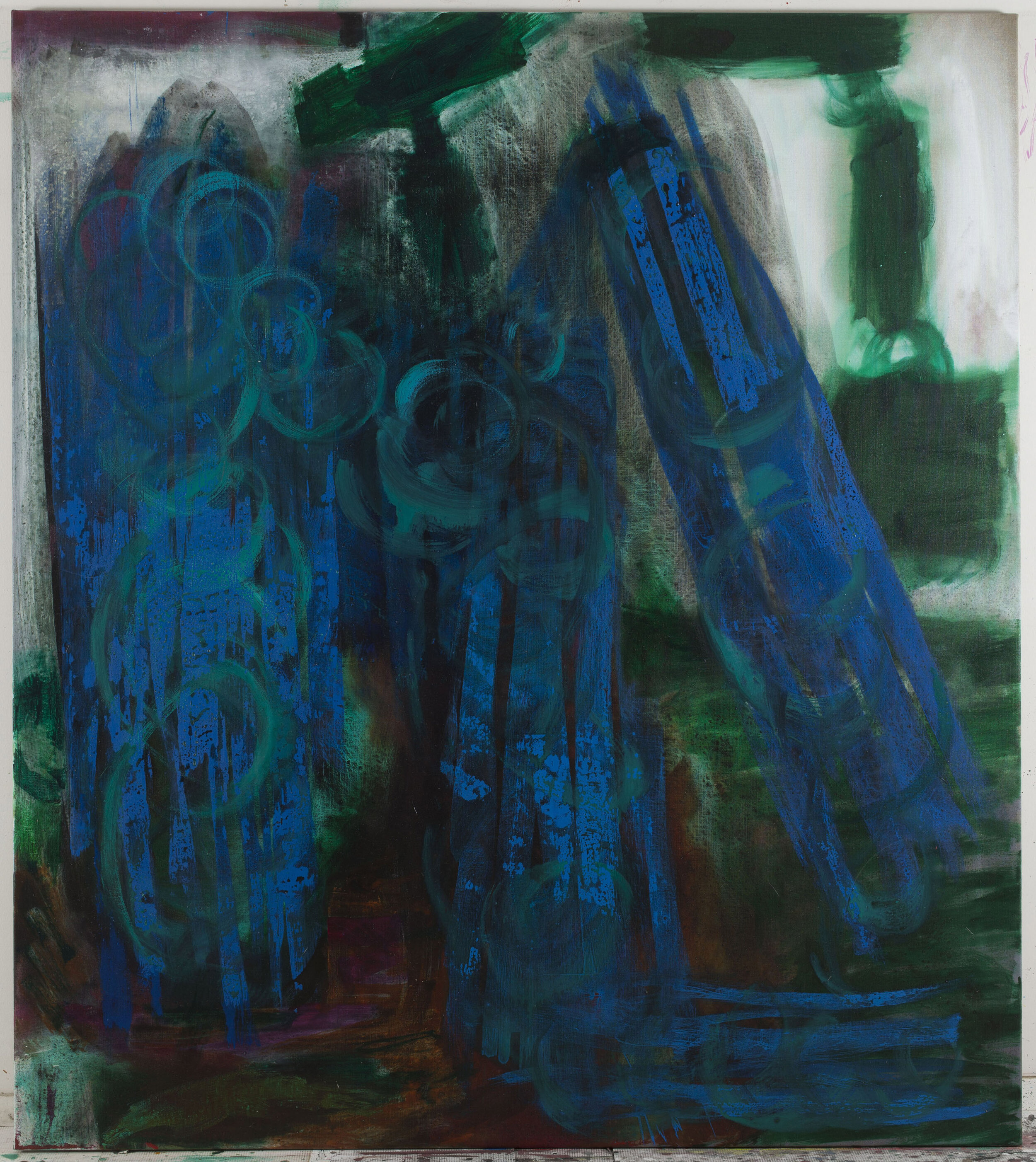oil on canvas. 170 x 160 cm