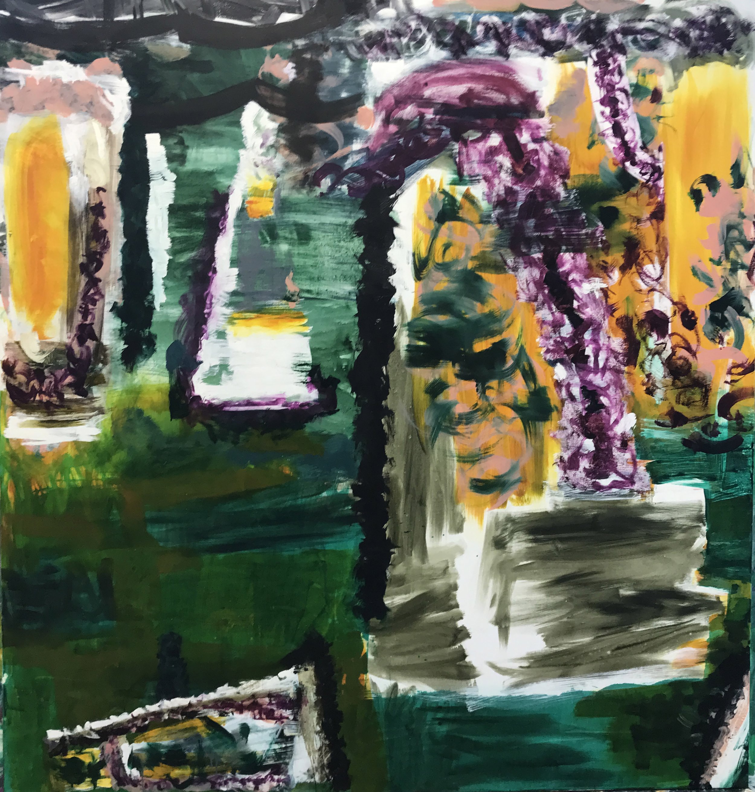 No title Oil on canvas. 165 x 170 cm