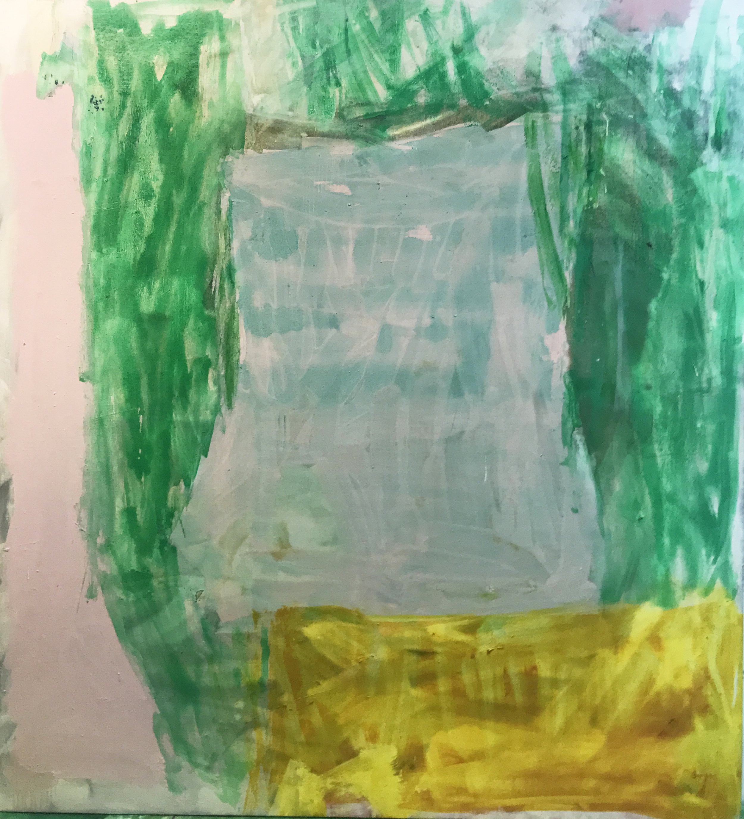 Oil on canvas 220 x 200 cm