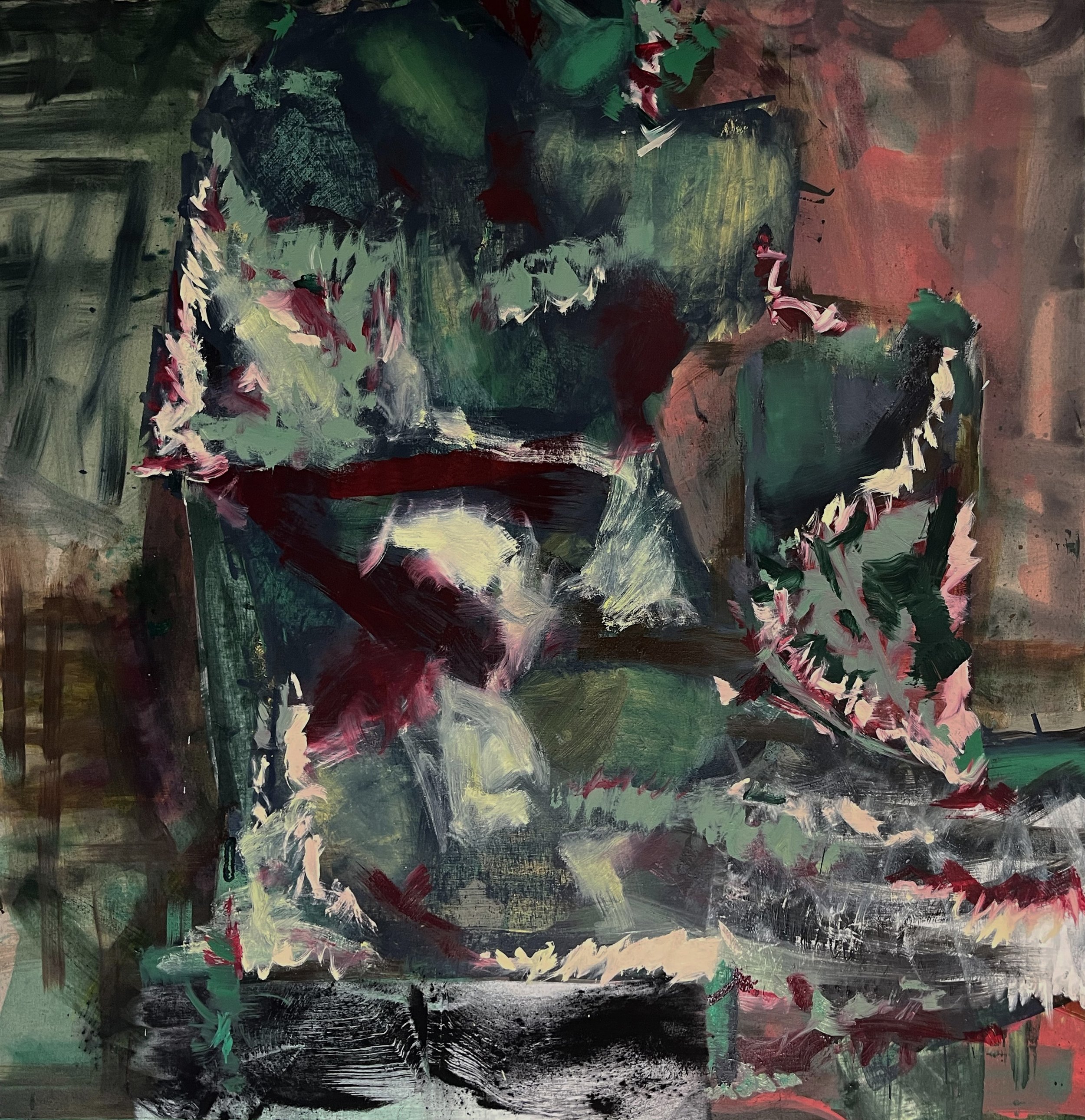 Oil on canvas. 2025 175 × 170 cm