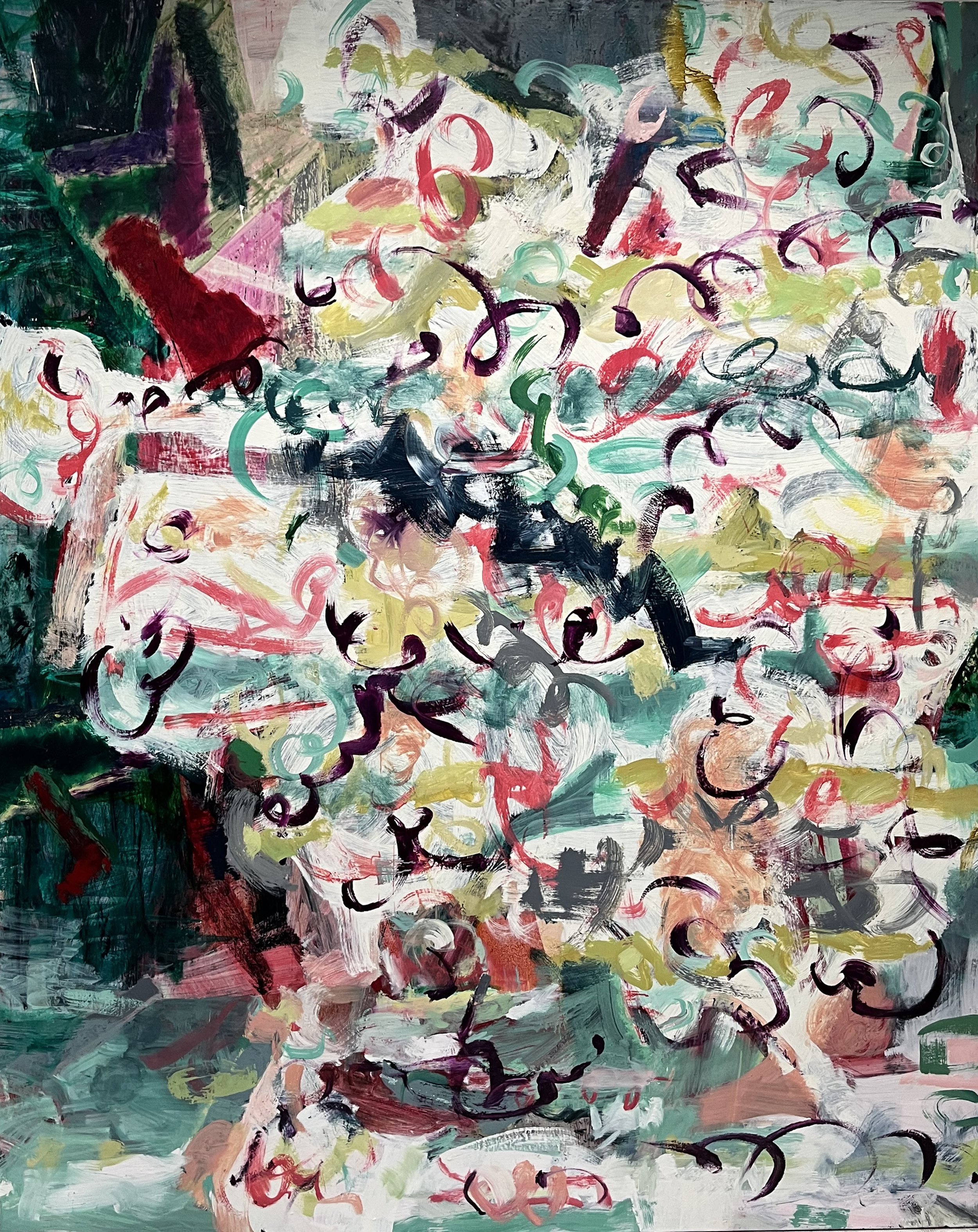 Oil on canvas 2025 200 × 180 cm