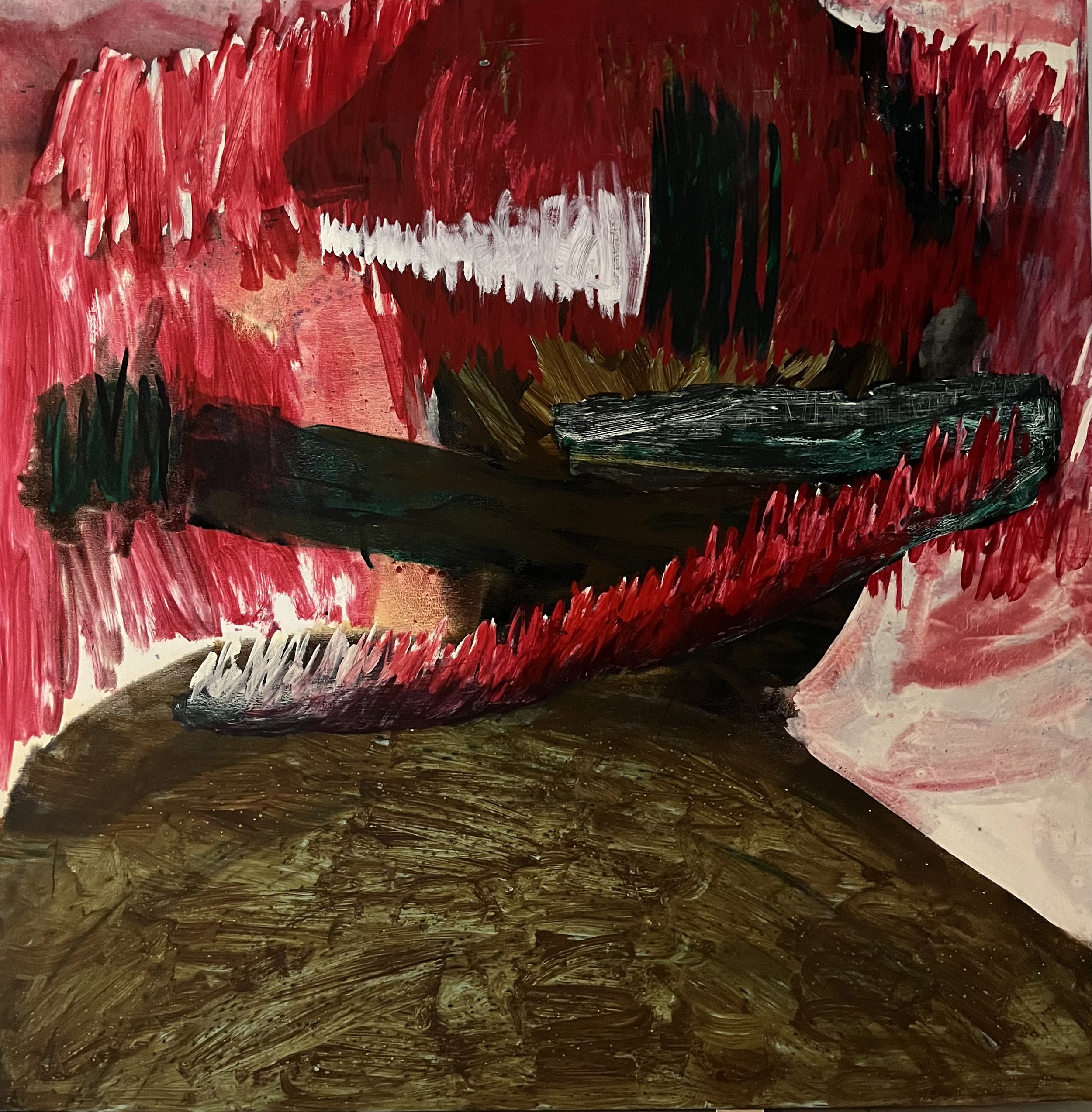 Oil on canvas. 2025 180 × 175 cm