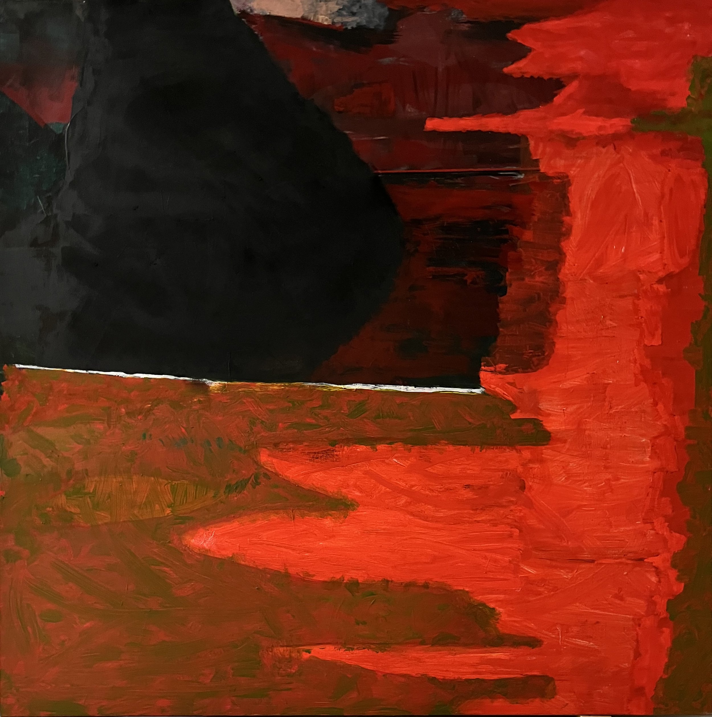Oil on canvas. 2024 180 × 180 cm