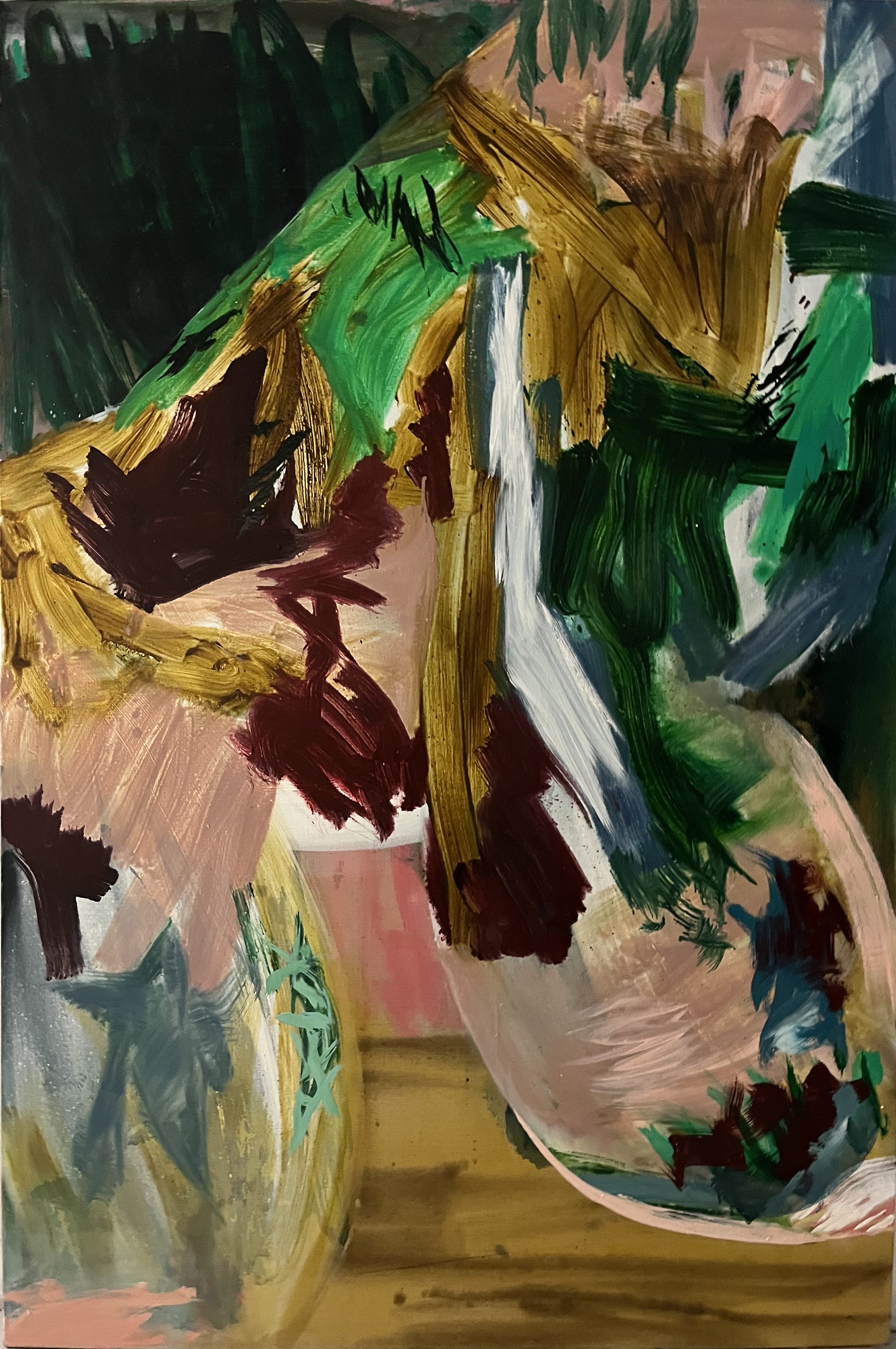 Oil on canvas. 2025 H 150 x B 100 cm