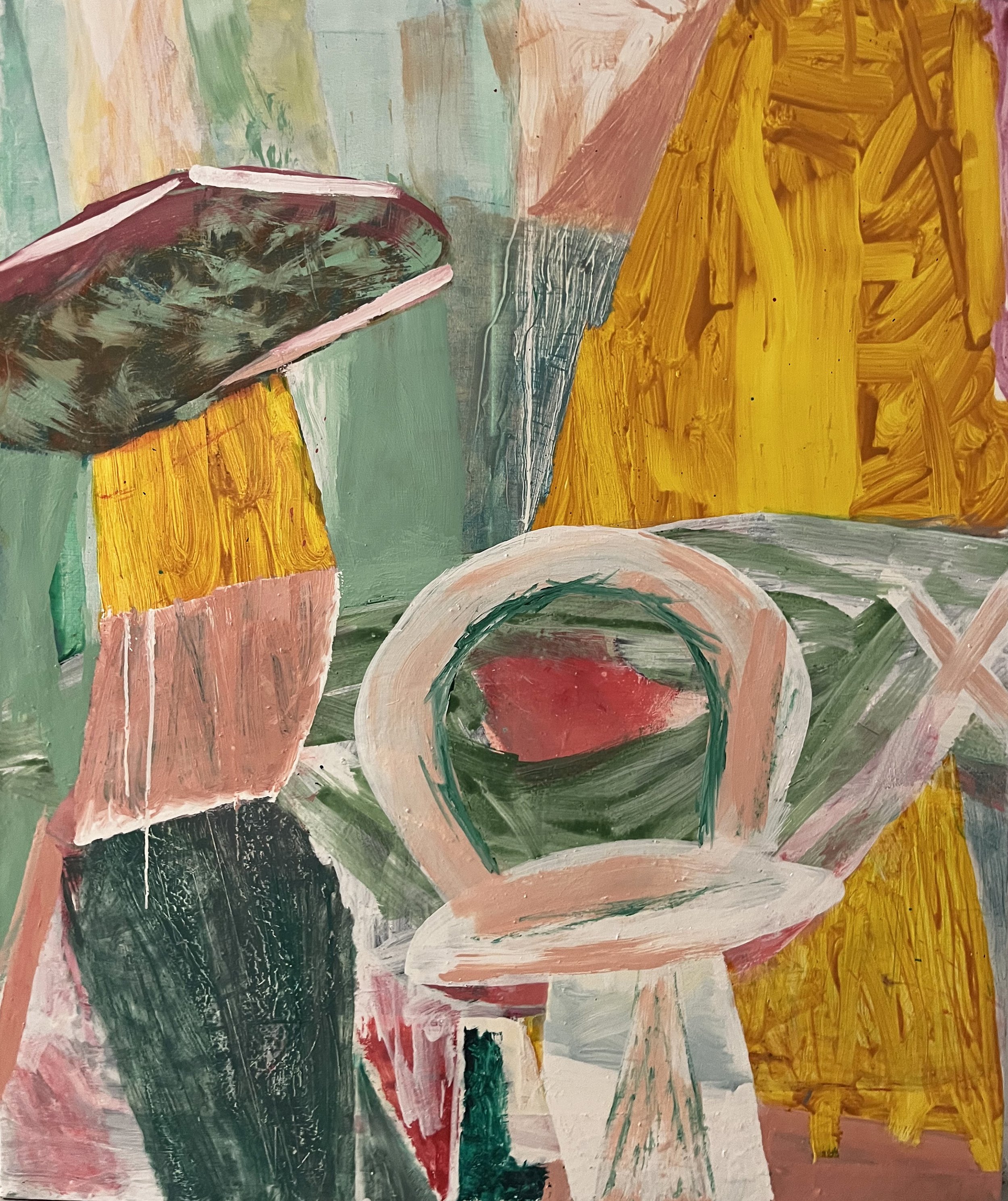 Oil on canvas. 2025 H: 120 x W: 90 cm