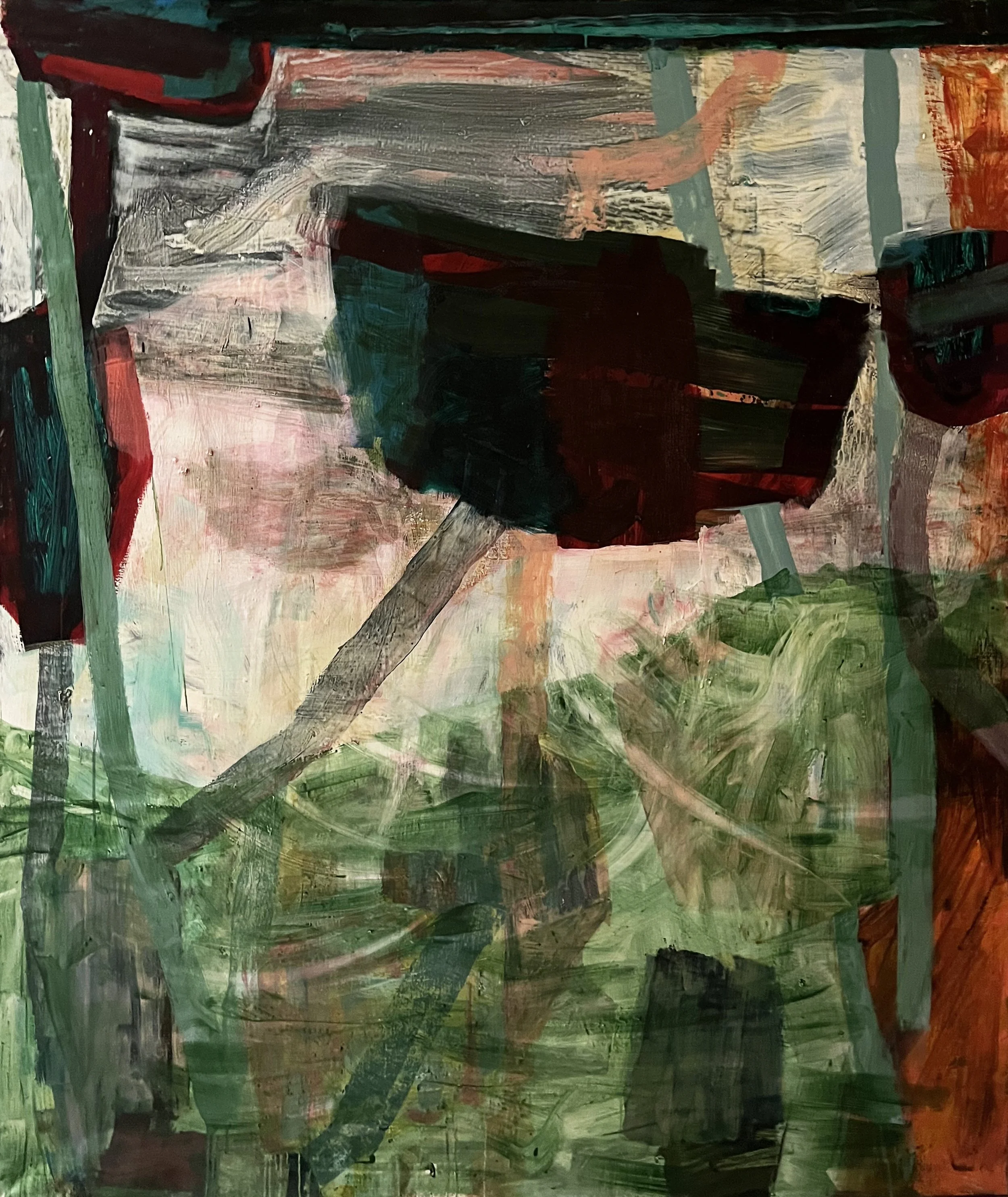  Oil on canvas 2025  185 × 165 cm 