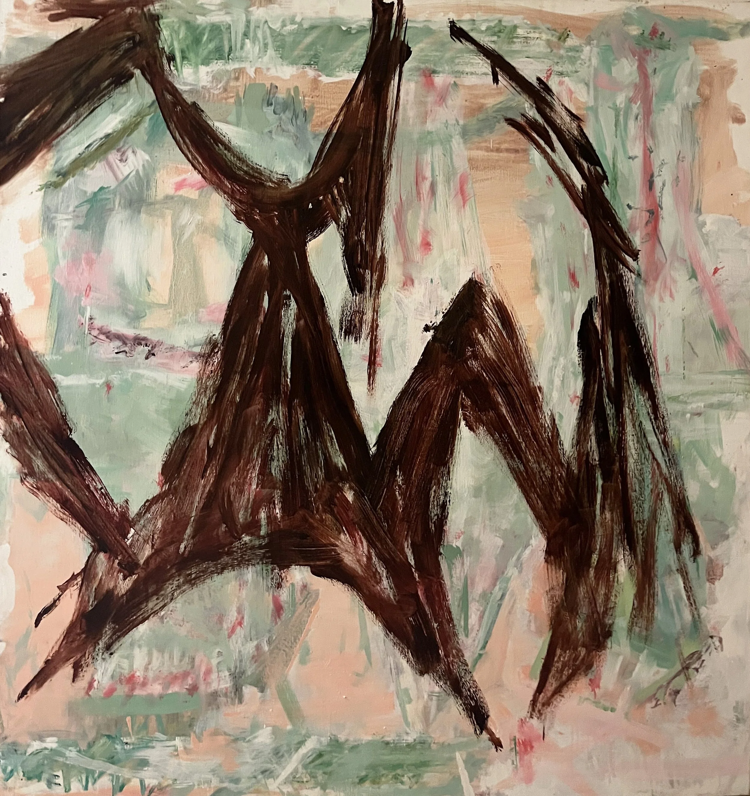  Oil on canvas 2025  175 × 170 cm 